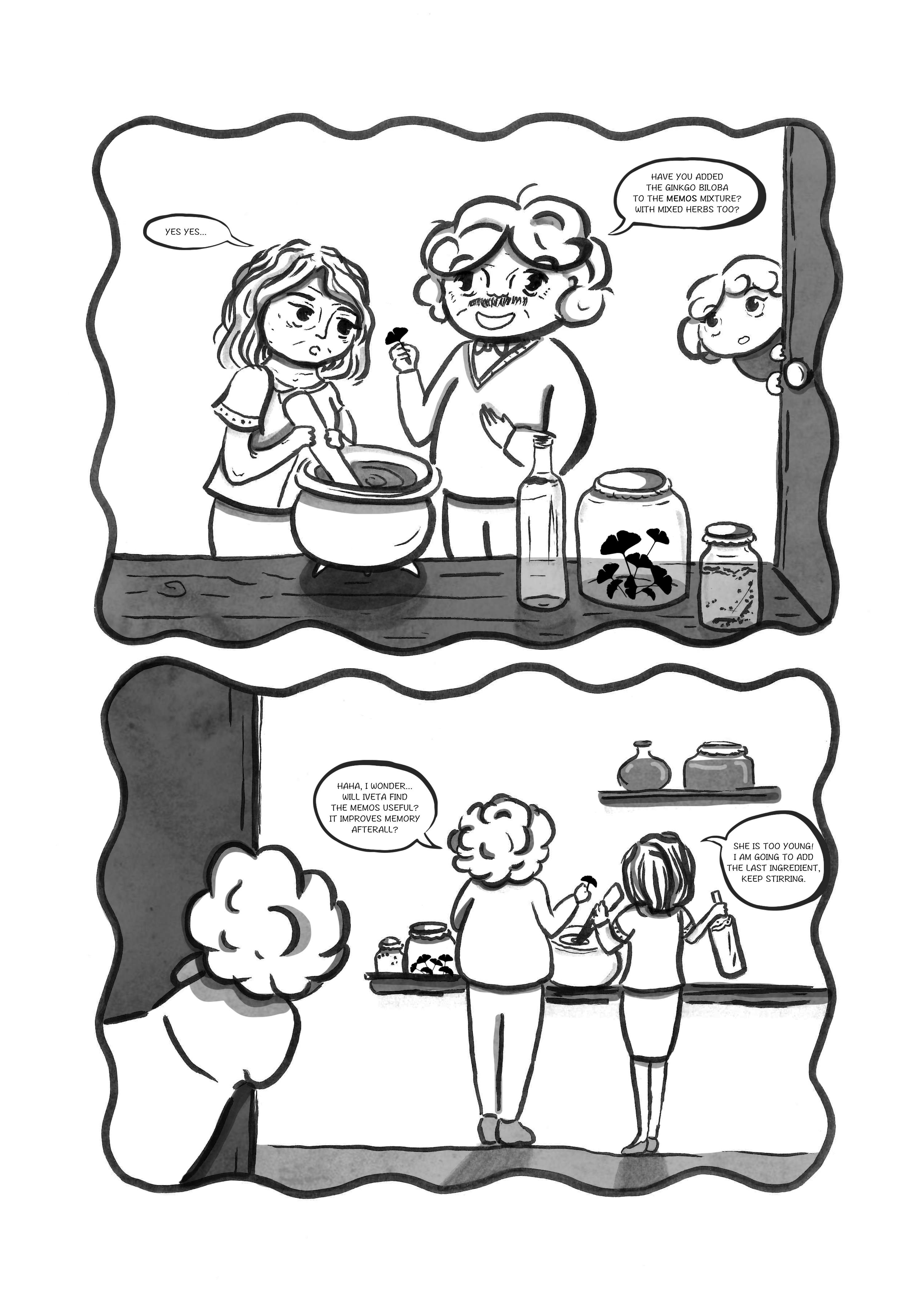 Graphic Narrative: Memos by Yan Tsai Cheung