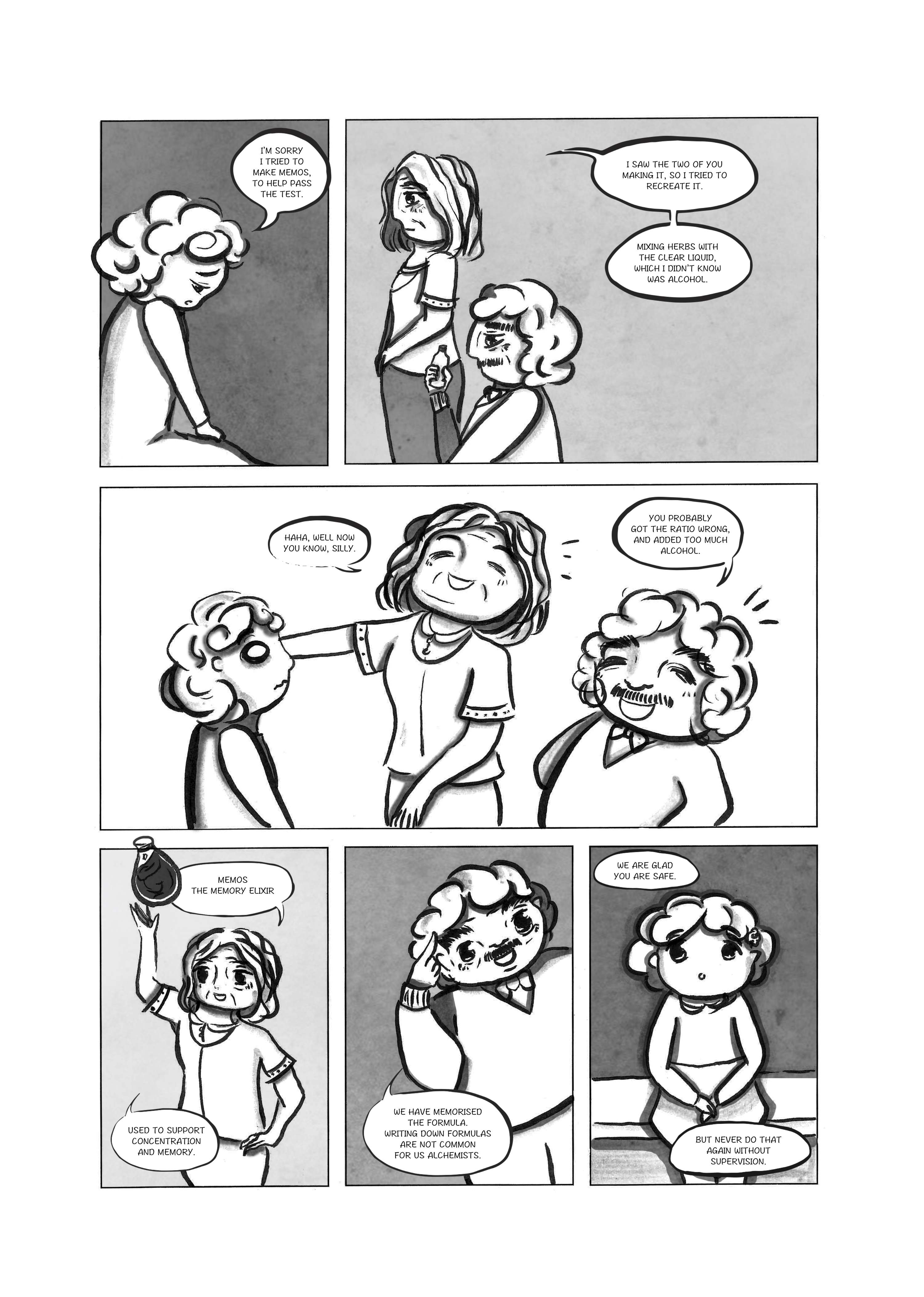 Graphic Narrative: Memos by Yan Tsai Cheung