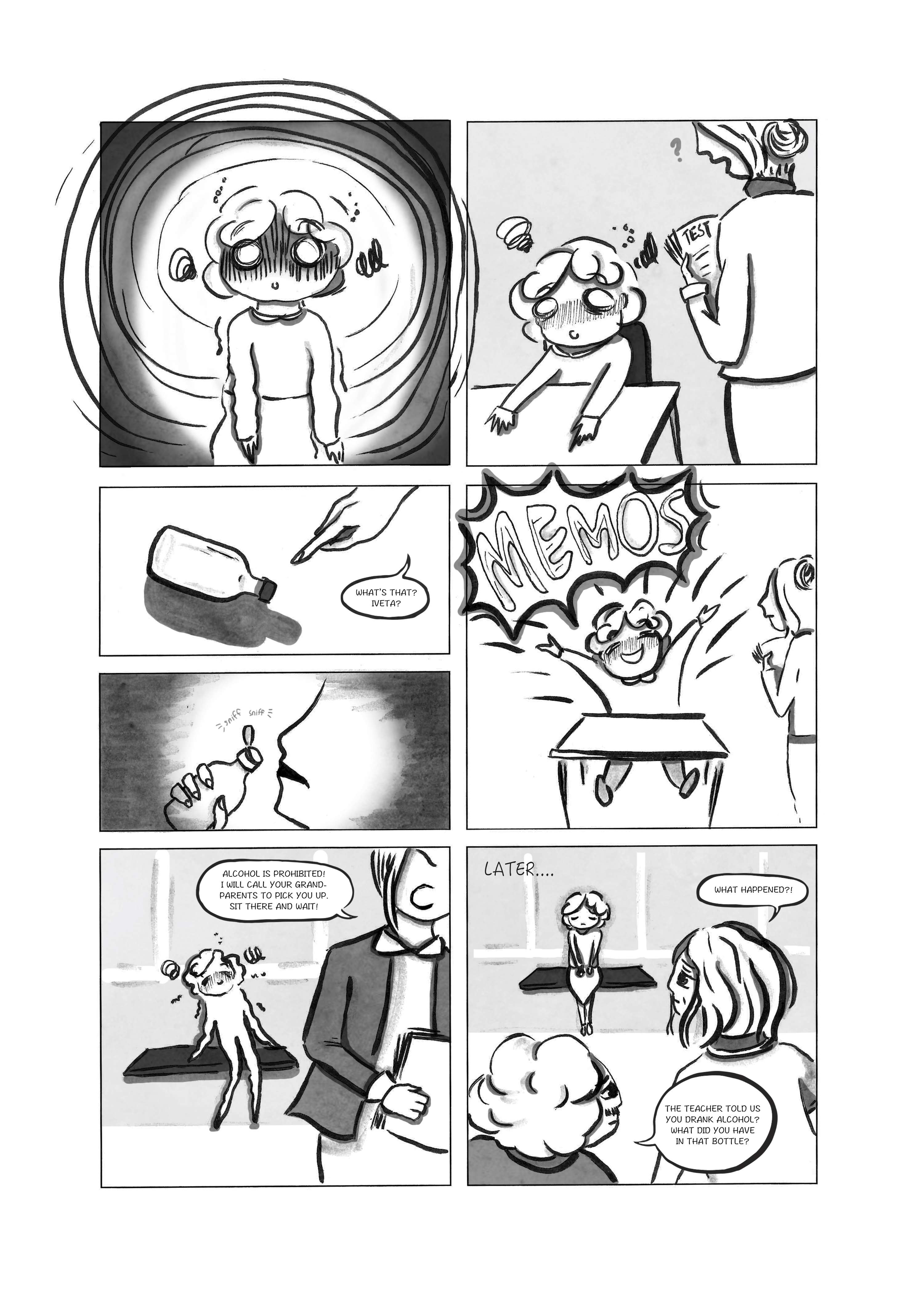 Graphic Narrative: Memos by Yan Tsai Cheung