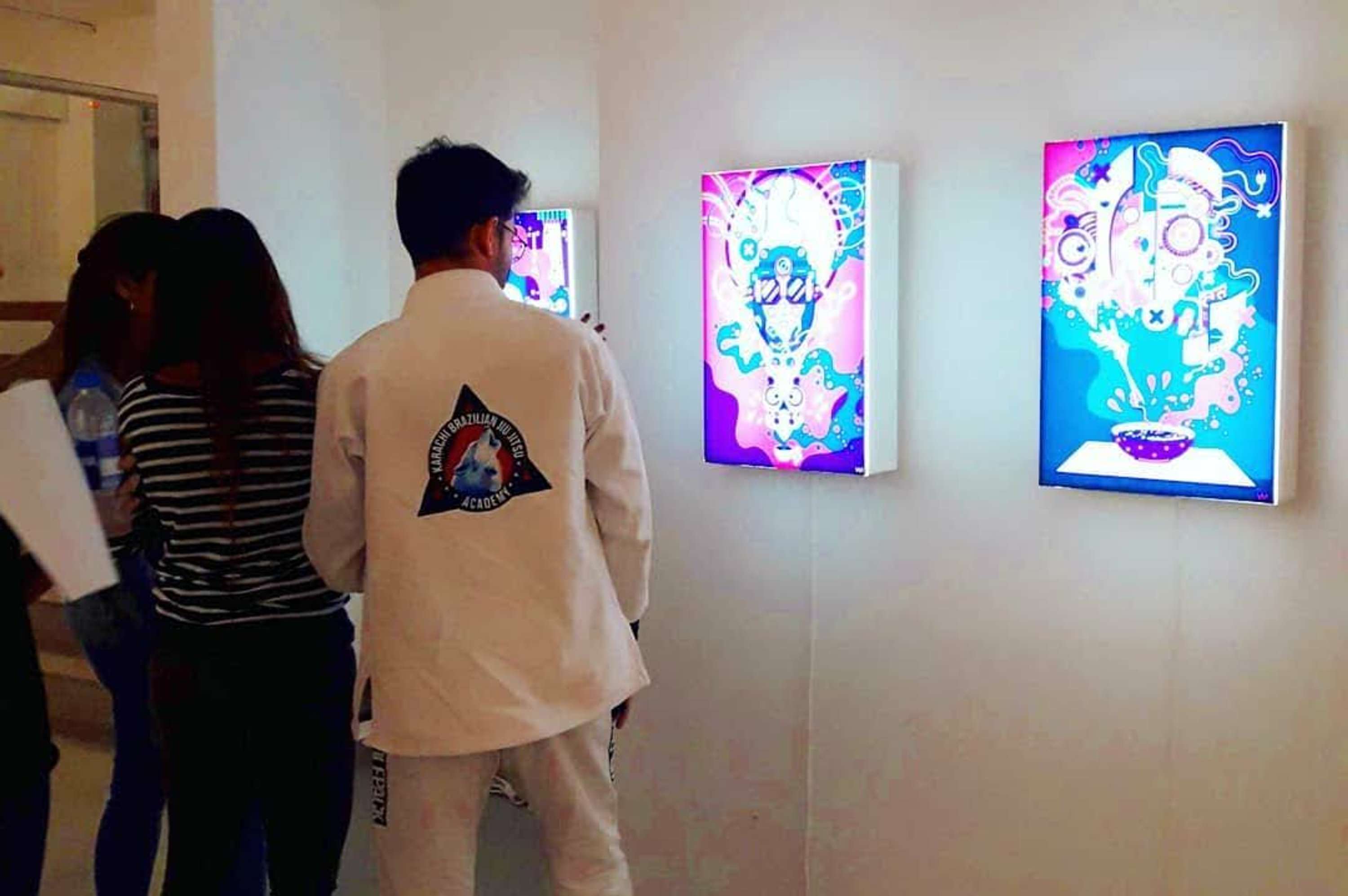 Me, Myself & Ai - Days of Light and Darkness at VM Art Gallery by Wajeeha Abbasi
