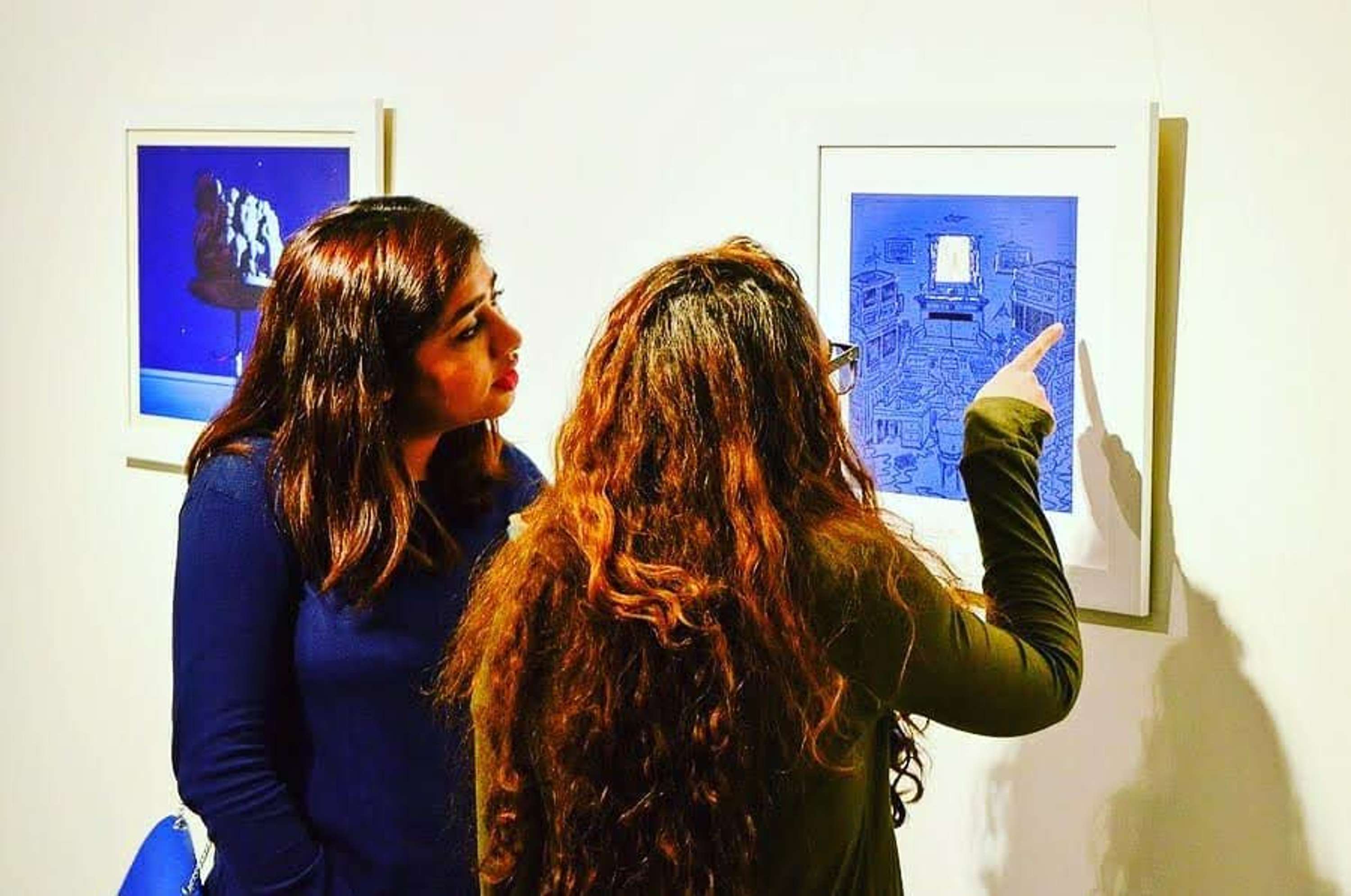 Me, Myself & Ai - Days of Light and Darkness at VM Art Gallery by Wajeeha Abbasi