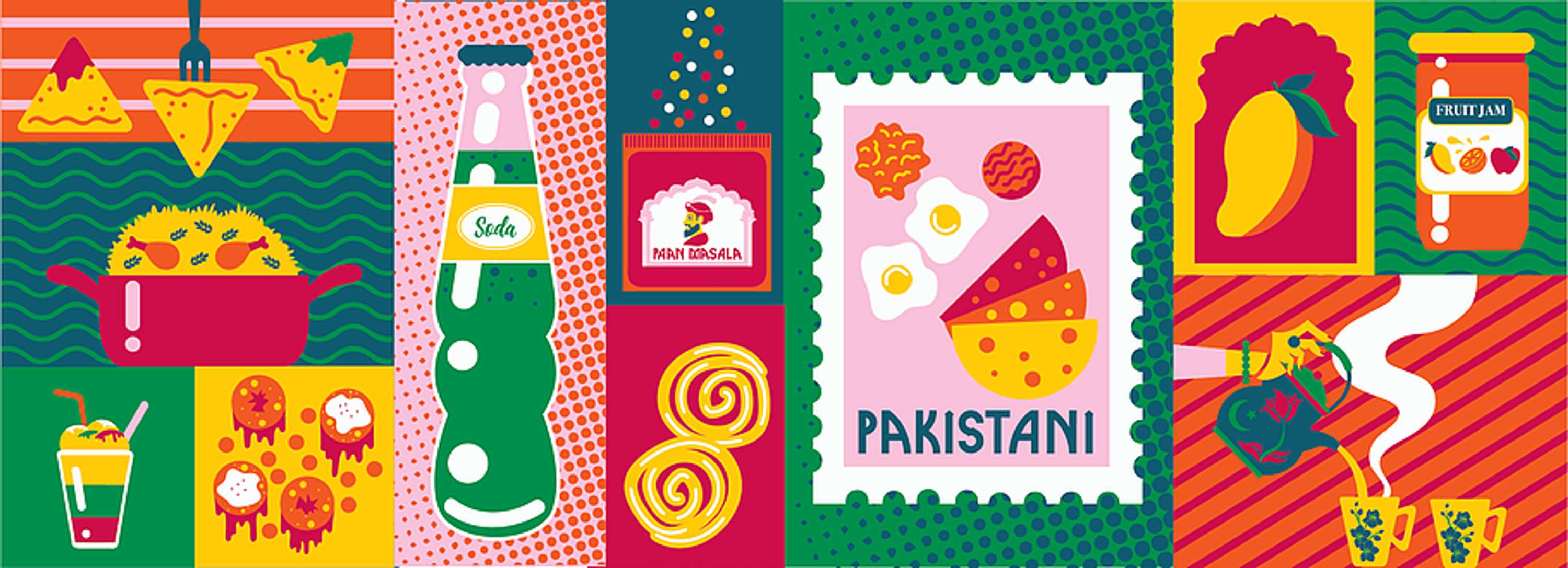 The Nostalgia Notebook and Mug - Kurachee by Wajeeha Abbasi