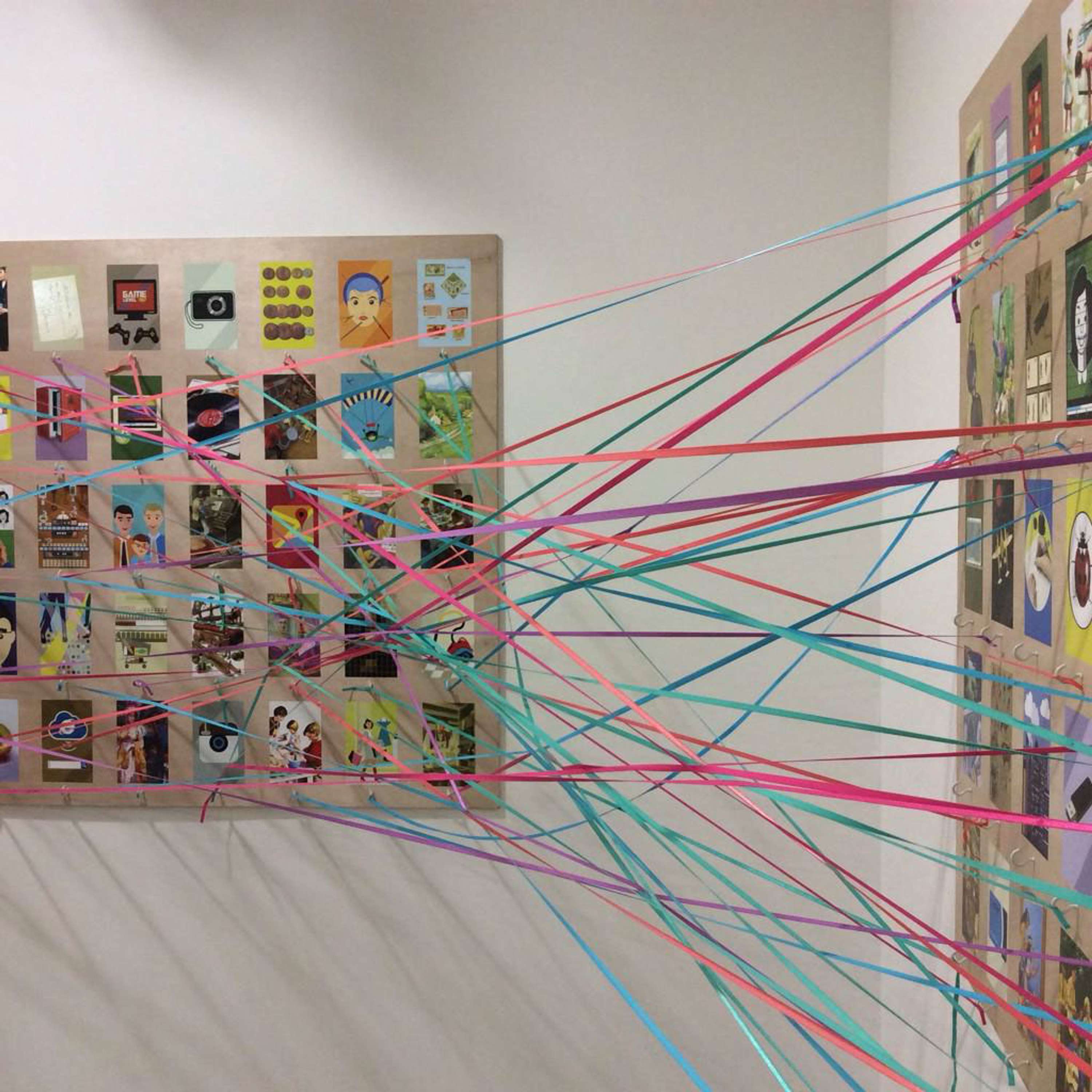 'The Ladybird Web' Interactive Installation by Wajeeha Abbasi