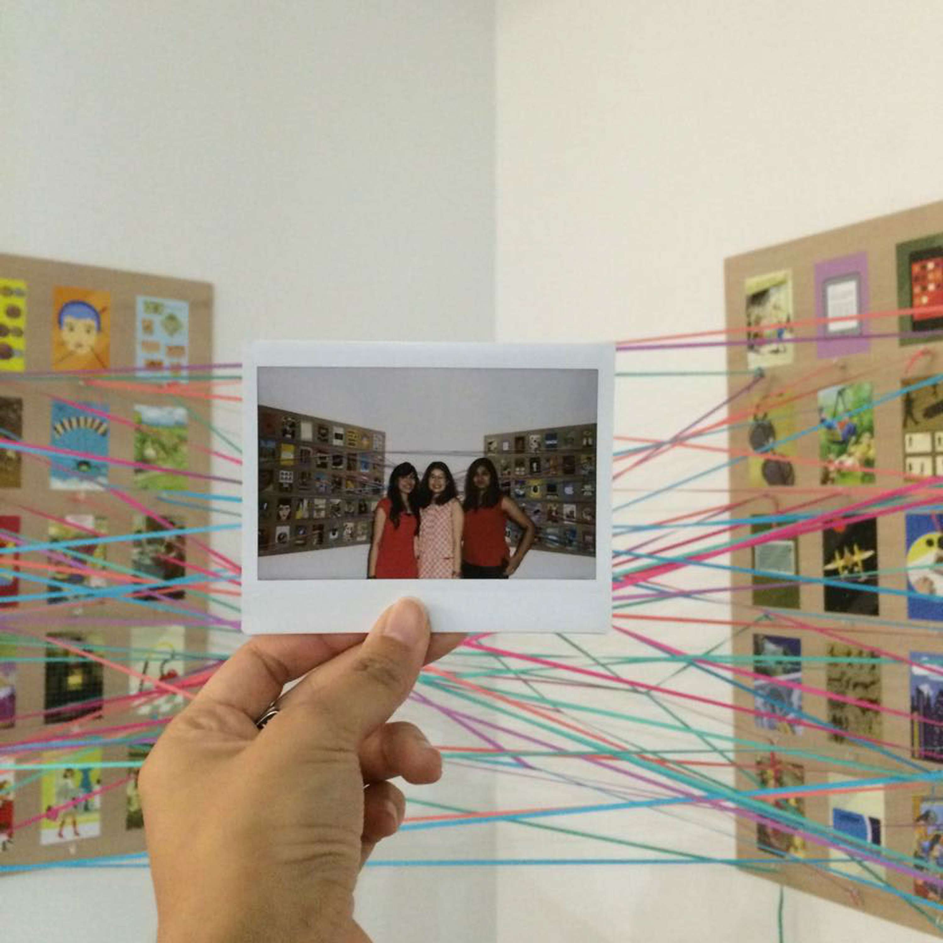 'The Ladybird Web' Interactive Installation by Wajeeha Abbasi