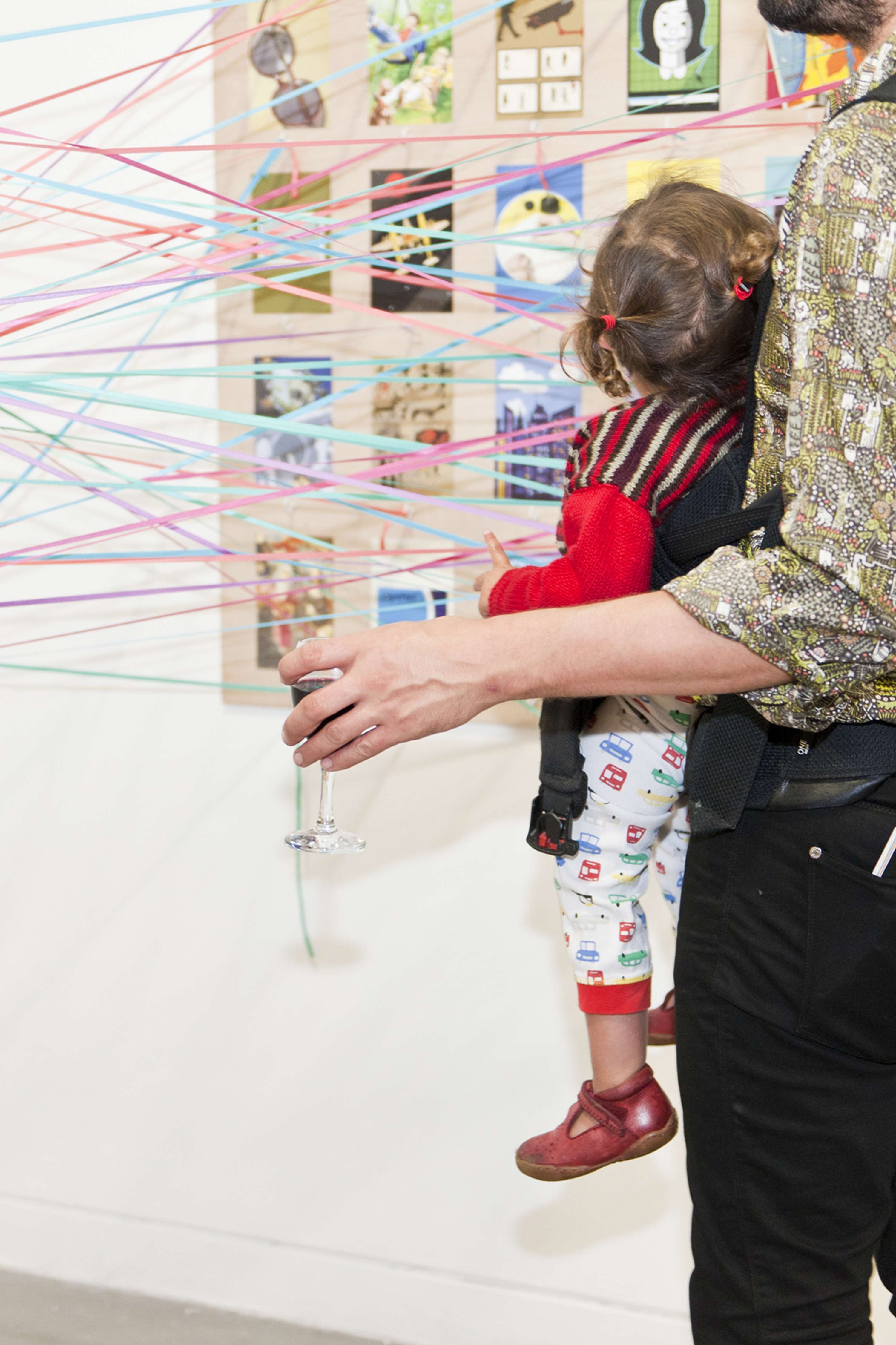 'The Ladybird Web' Interactive Installation by Wajeeha Abbasi
