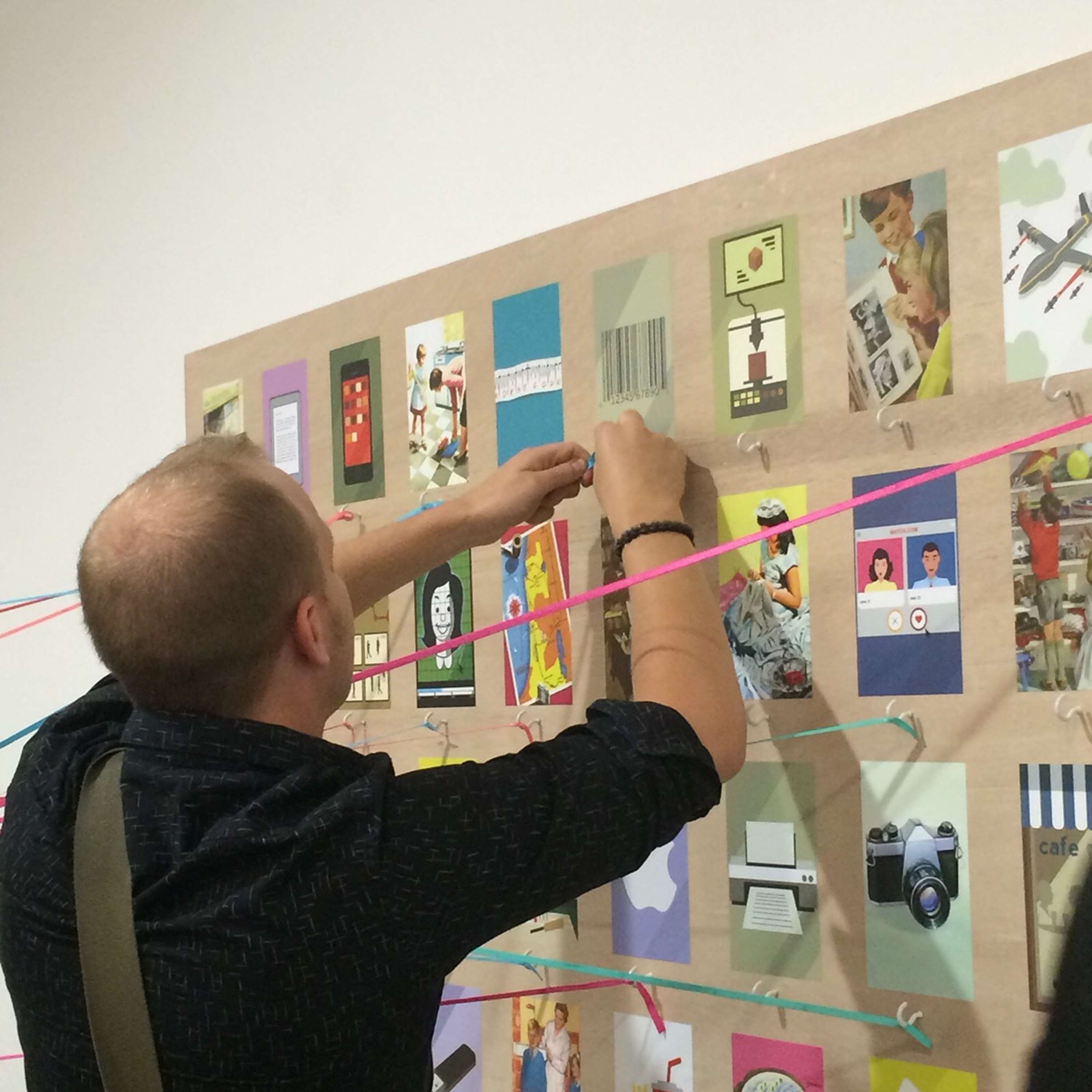 'The Ladybird Web' Interactive Installation by Wajeeha Abbasi