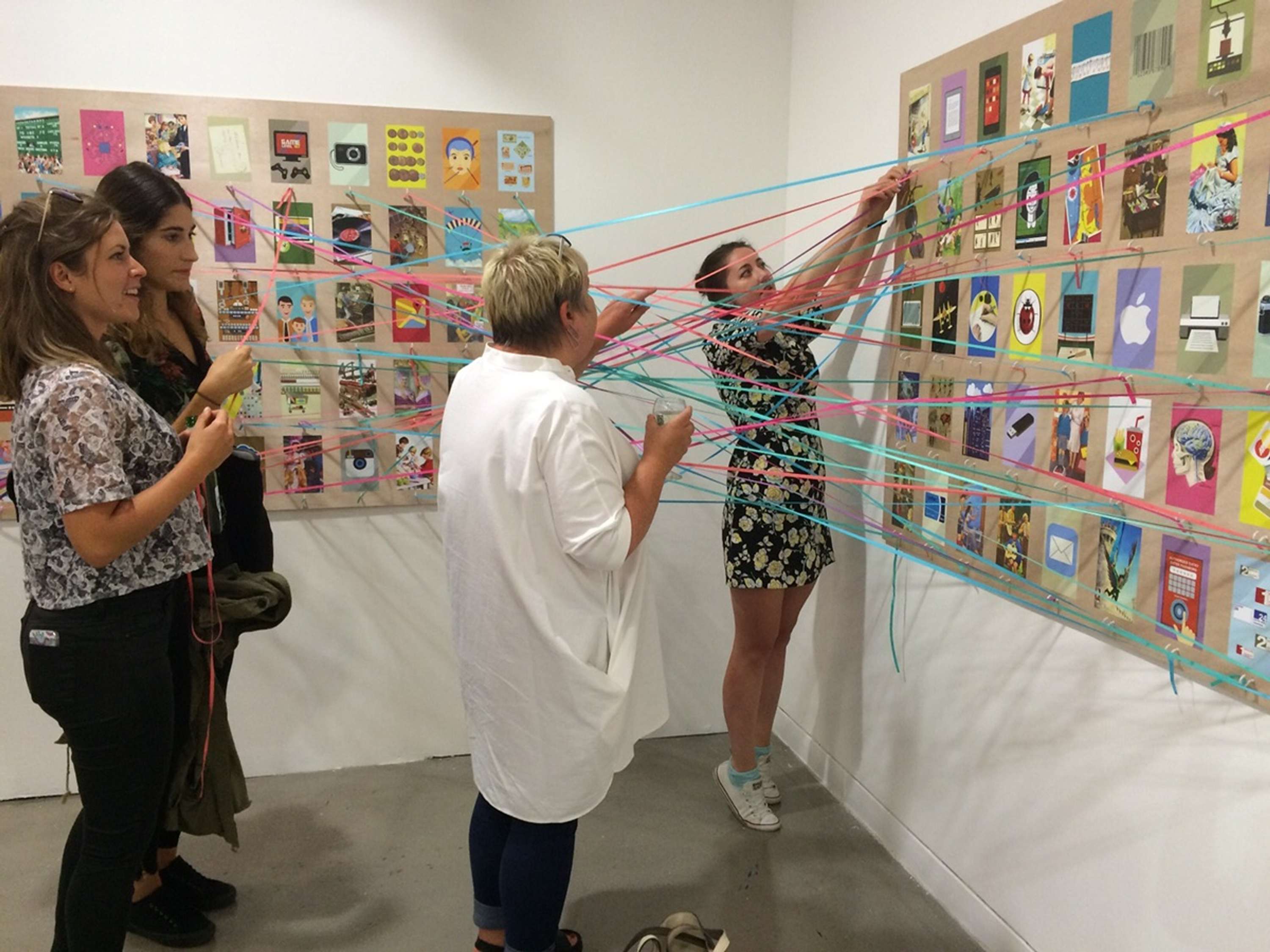 'The Ladybird Web' Interactive Installation by Wajeeha Abbasi