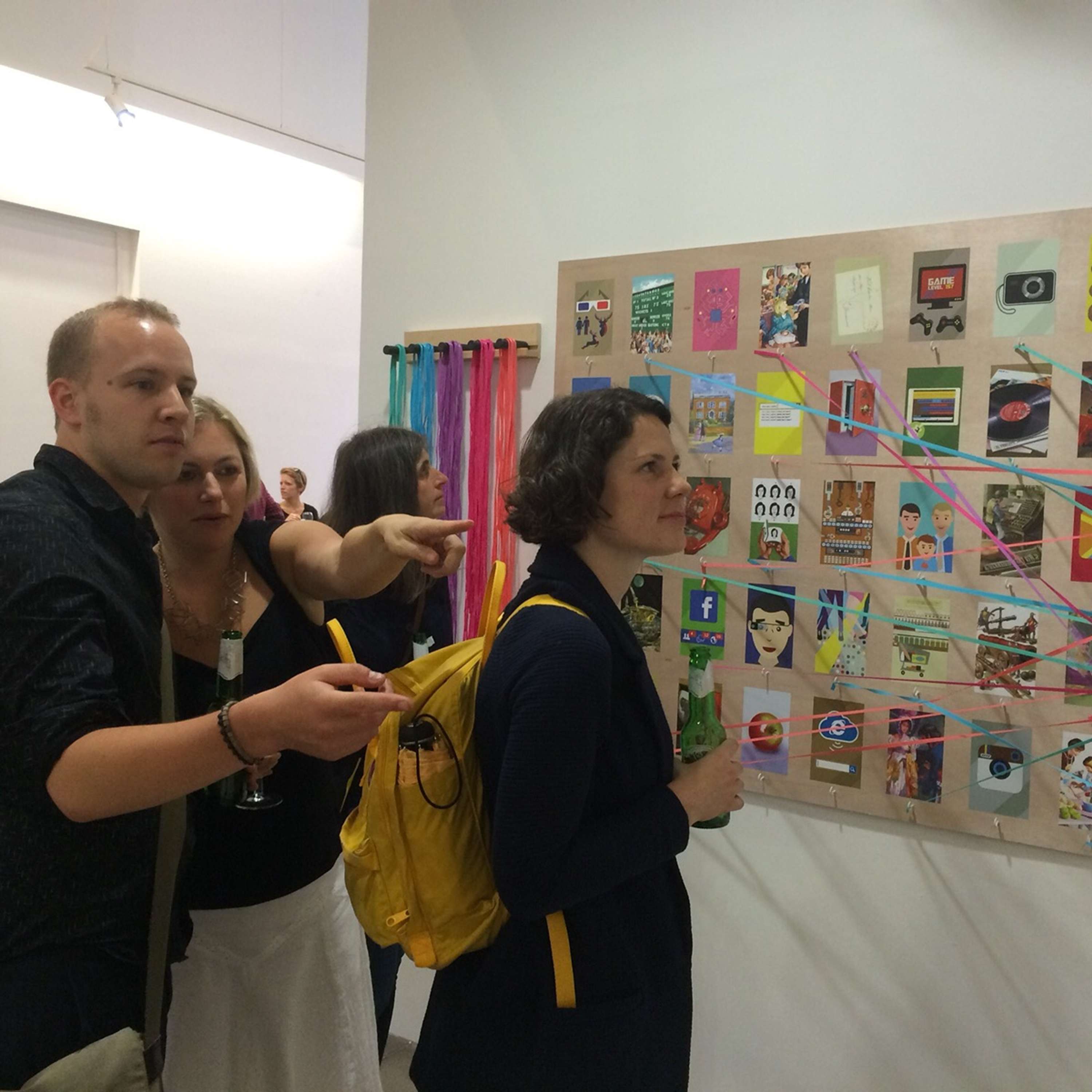 'The Ladybird Web' Interactive Installation by Wajeeha Abbasi