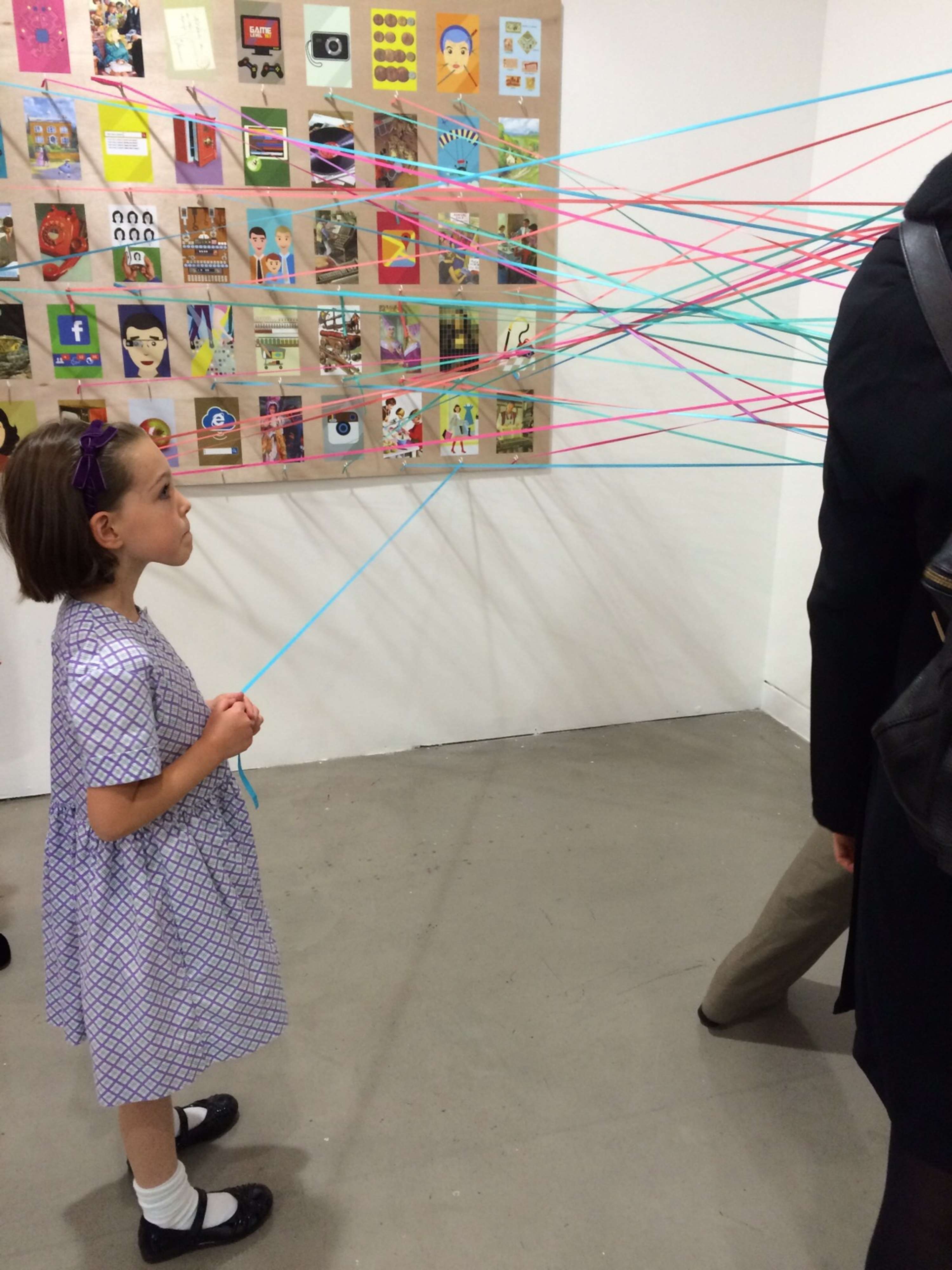 'The Ladybird Web' Interactive Installation by Wajeeha Abbasi