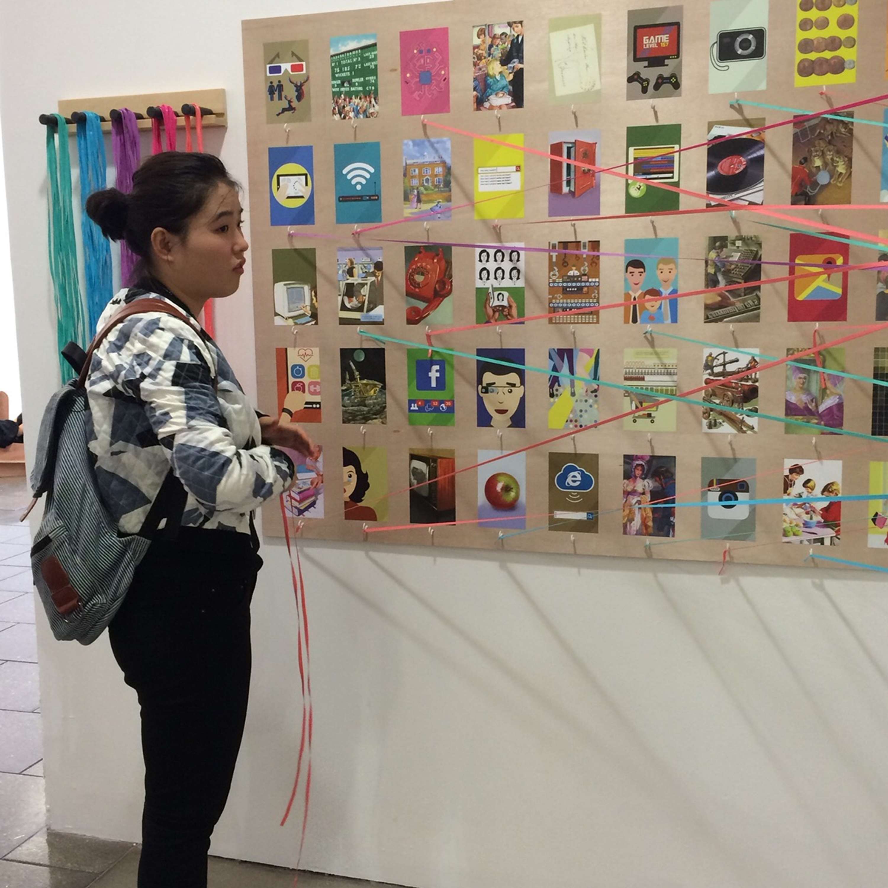 'The Ladybird Web' Interactive Installation by Wajeeha Abbasi