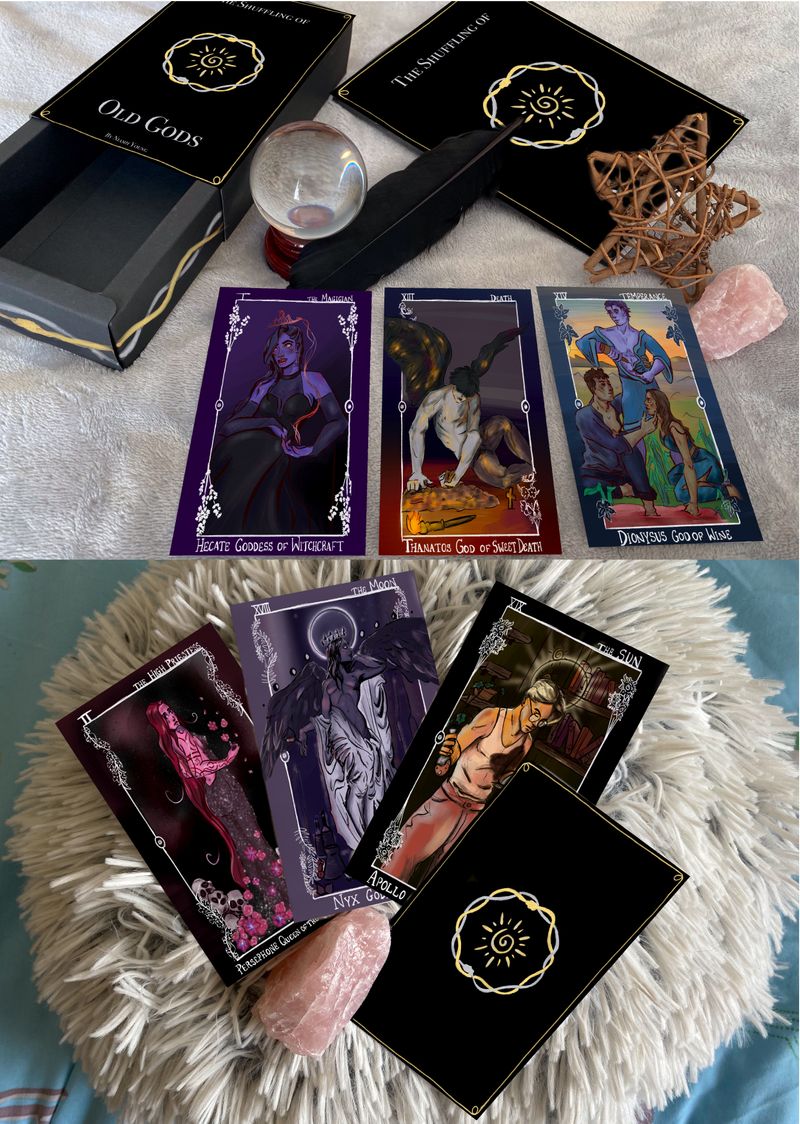 Greek Mythology Tarot Cards by Niamh Young
