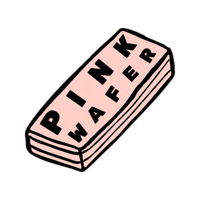 Pink Wafer logo