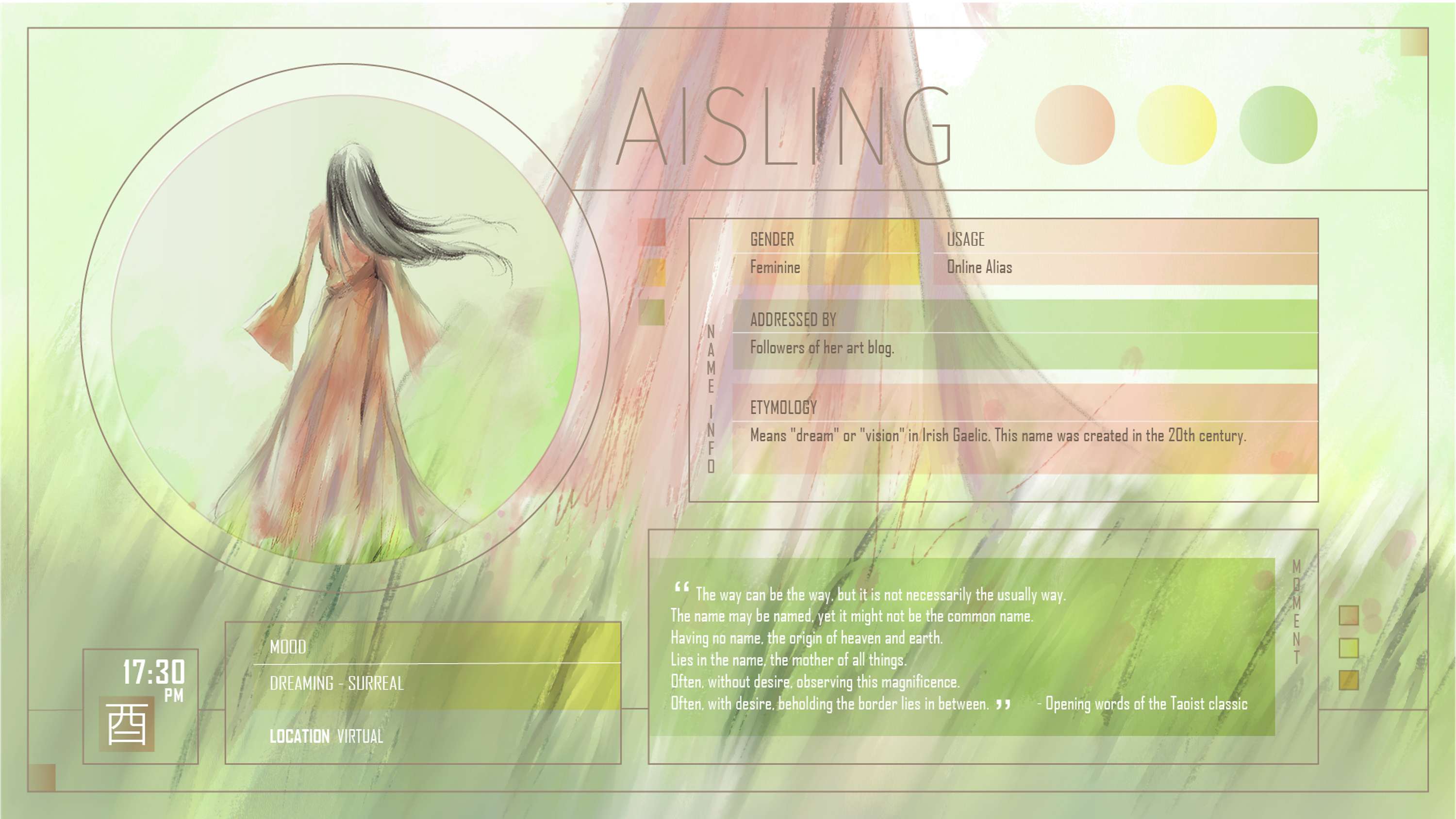 Aliases by Ruiyun Jiang