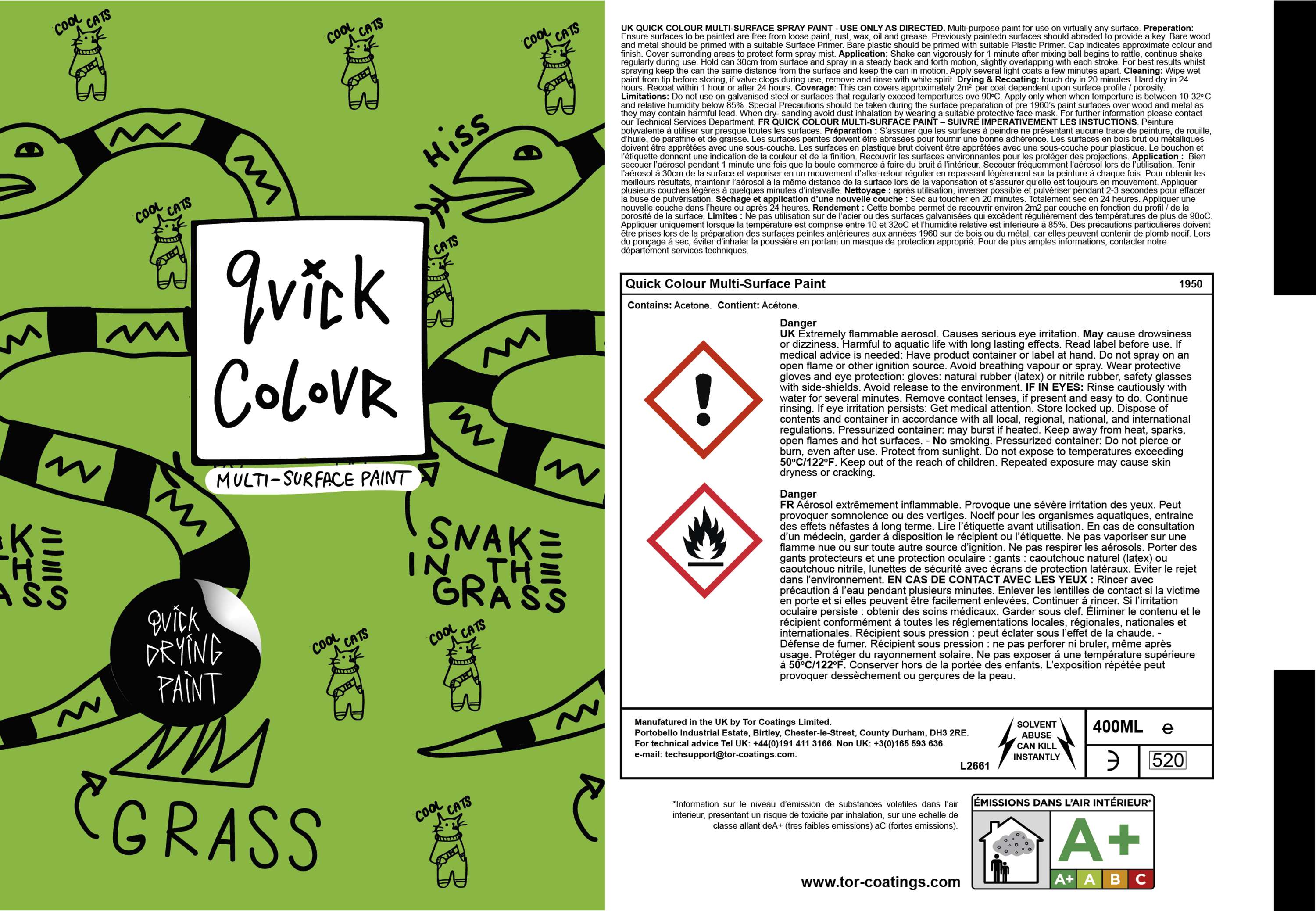 Quick Colour Re-Branding & Packaging by Georgia McDonald