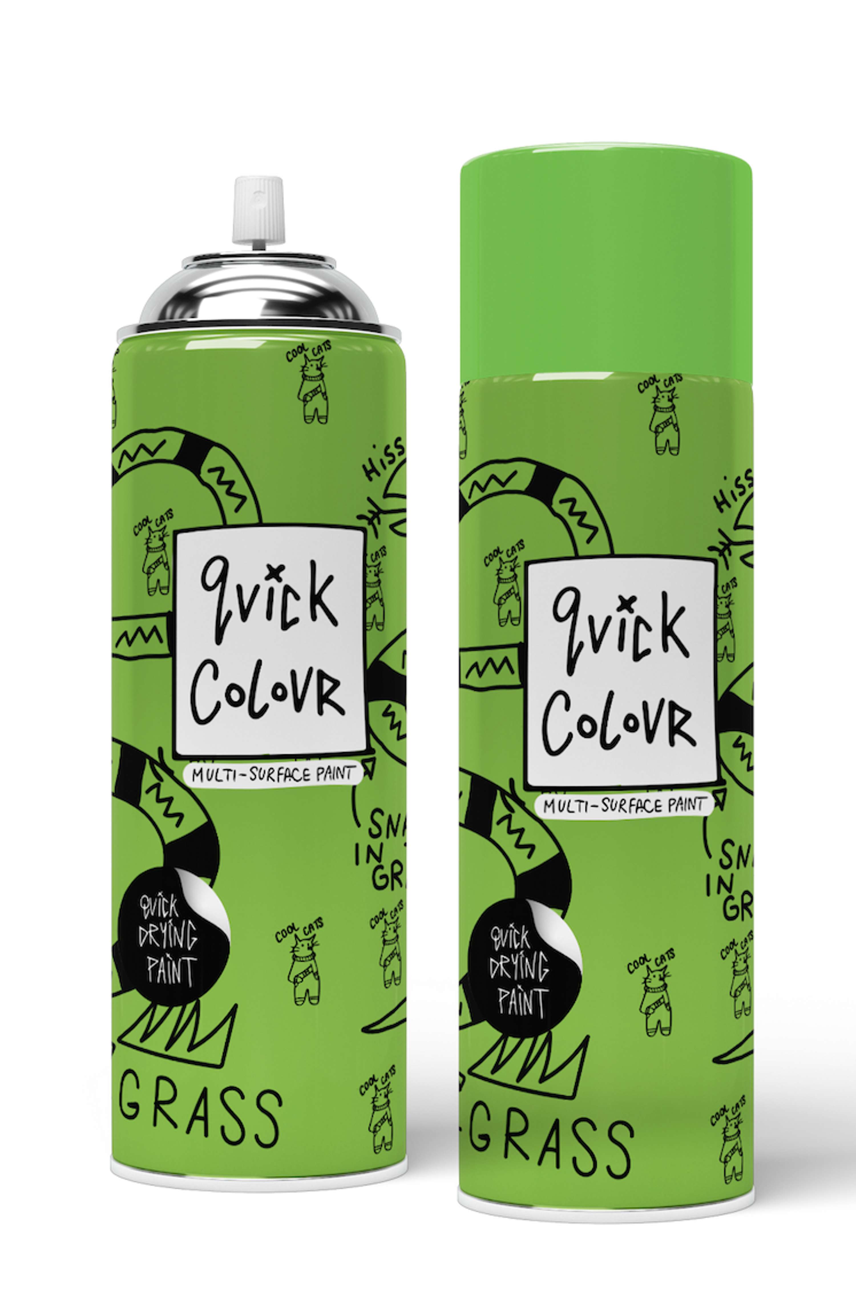 Quick Colour Re-Branding & Packaging by Georgia McDonald