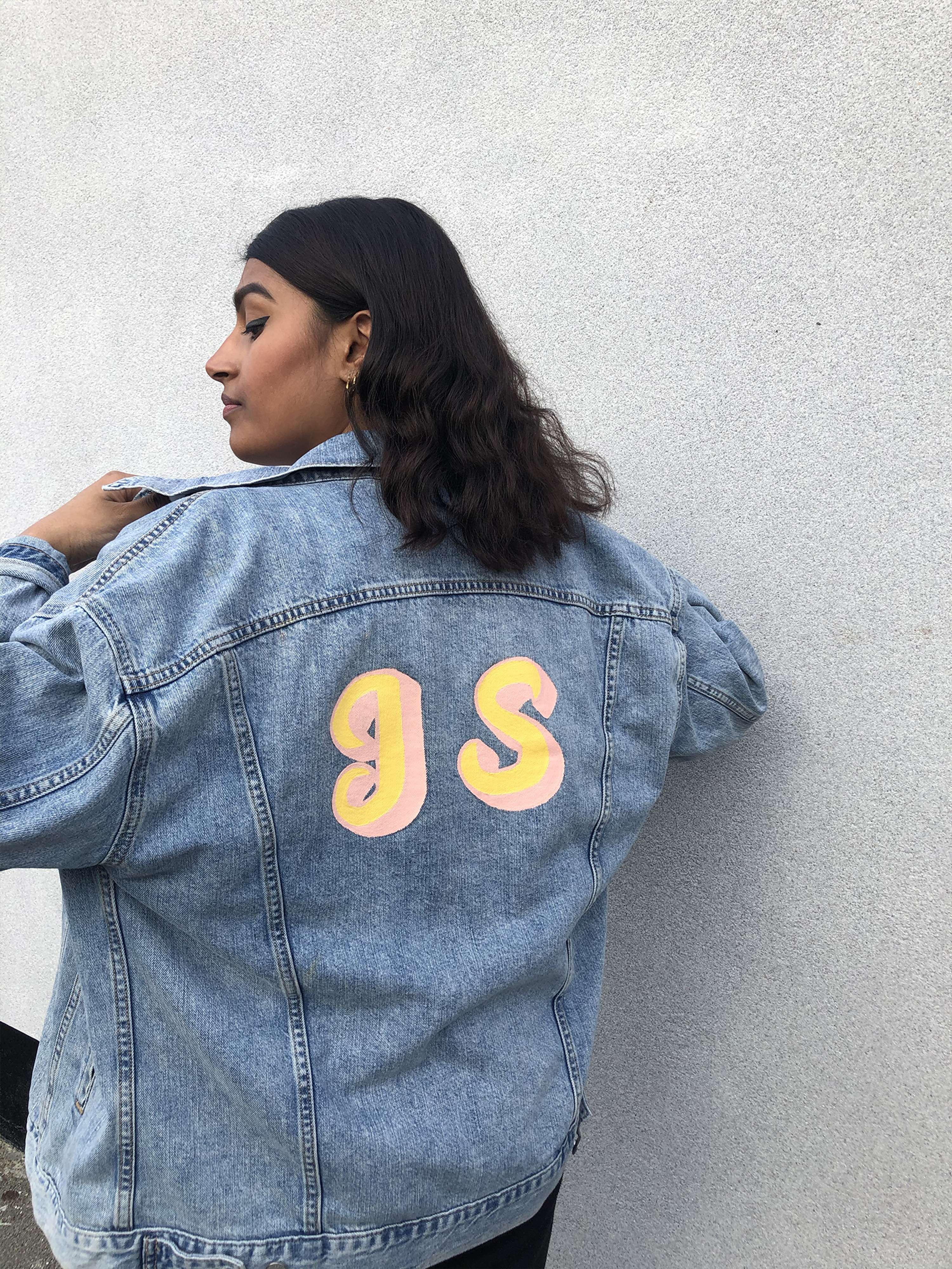 Levis UK How To Paint on Denim Tutorial by Jasmin Sehra