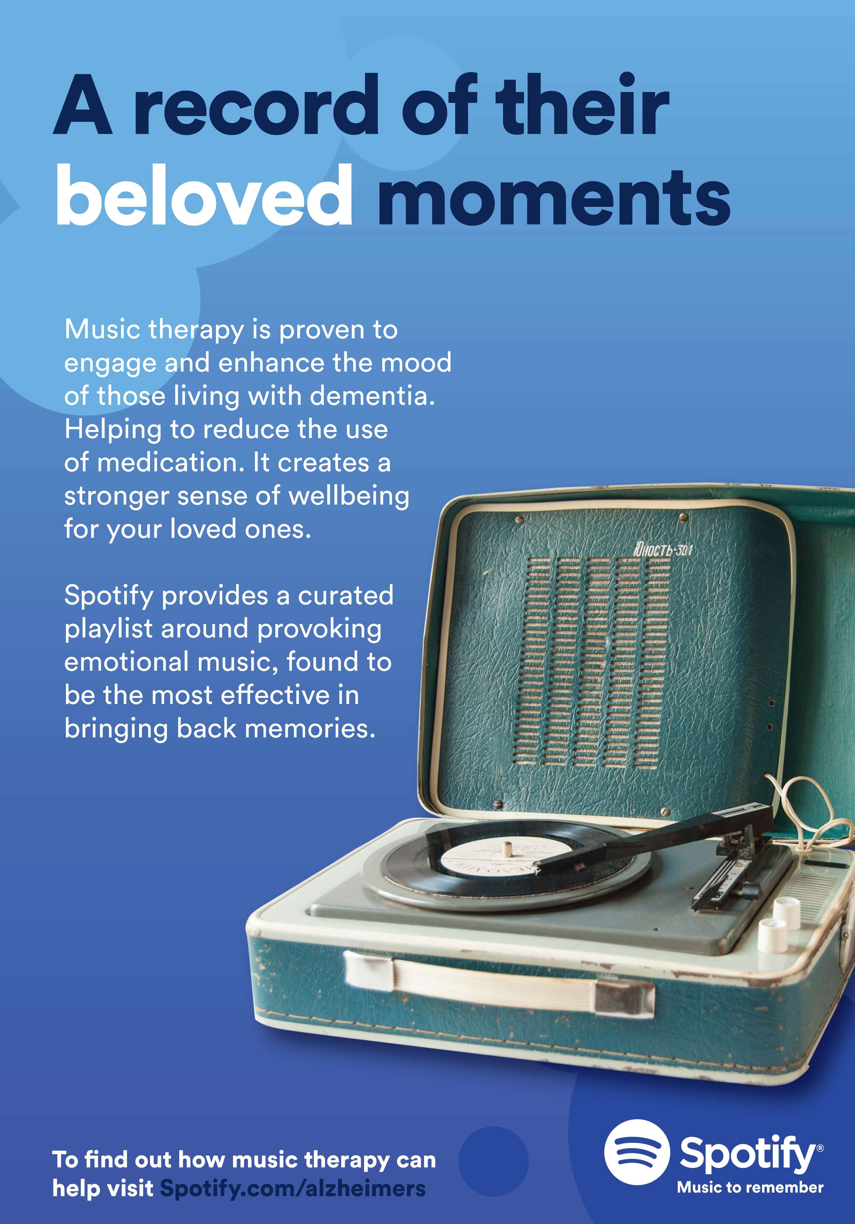 Spotify Compose 'Music to Remember' by Sophie Gwilt