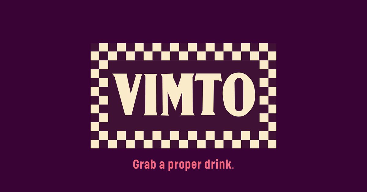 Vimto 'grab a proper drink' | The Dots