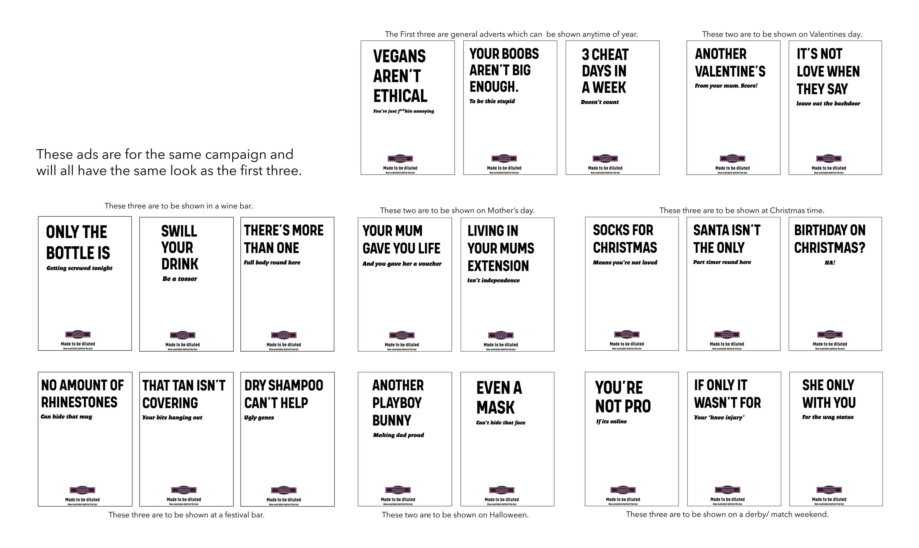 Vimto 'Made to be Diluted' by Sophie Gwilt