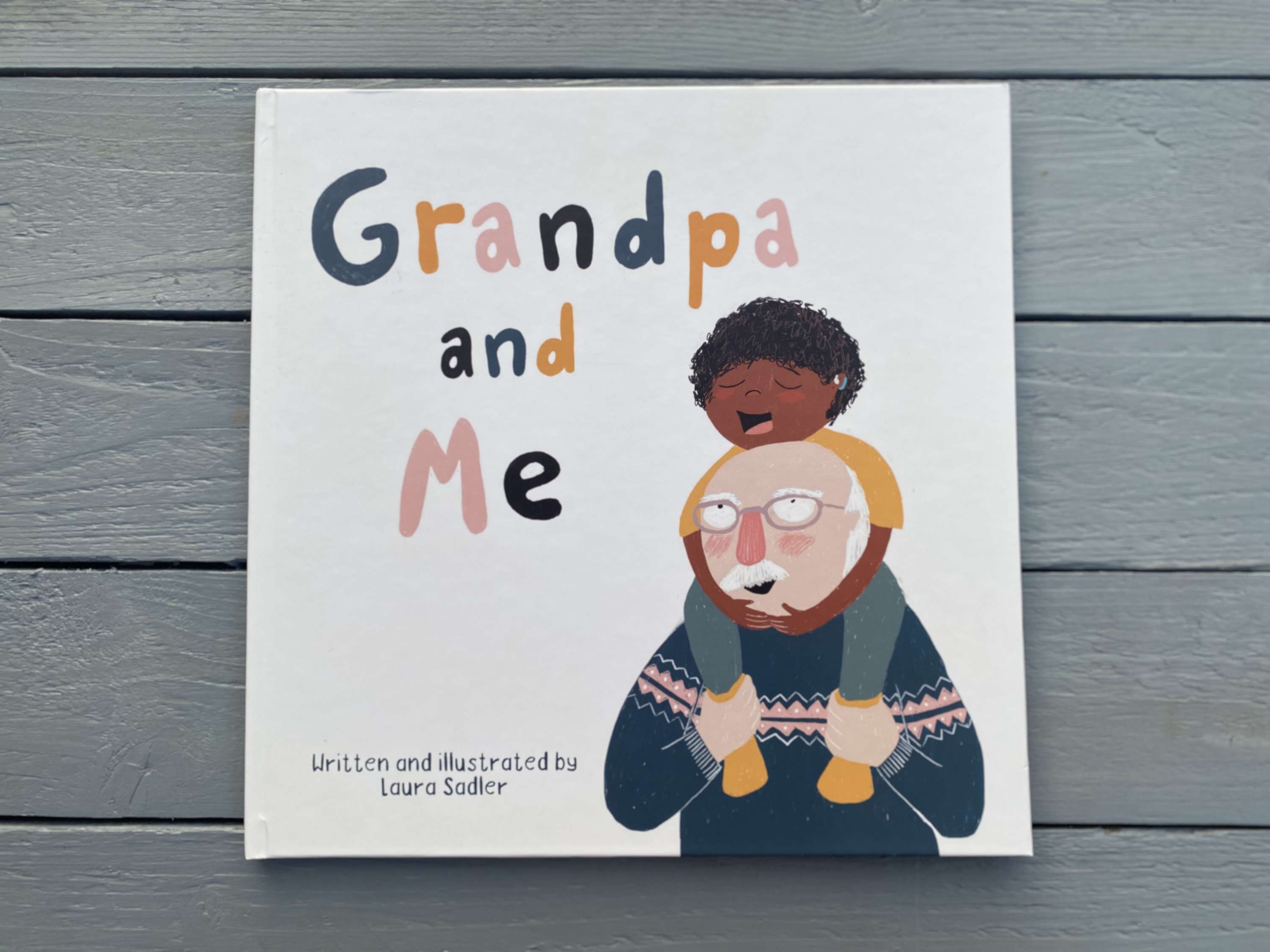 Grandpa and me by Laura Sadler