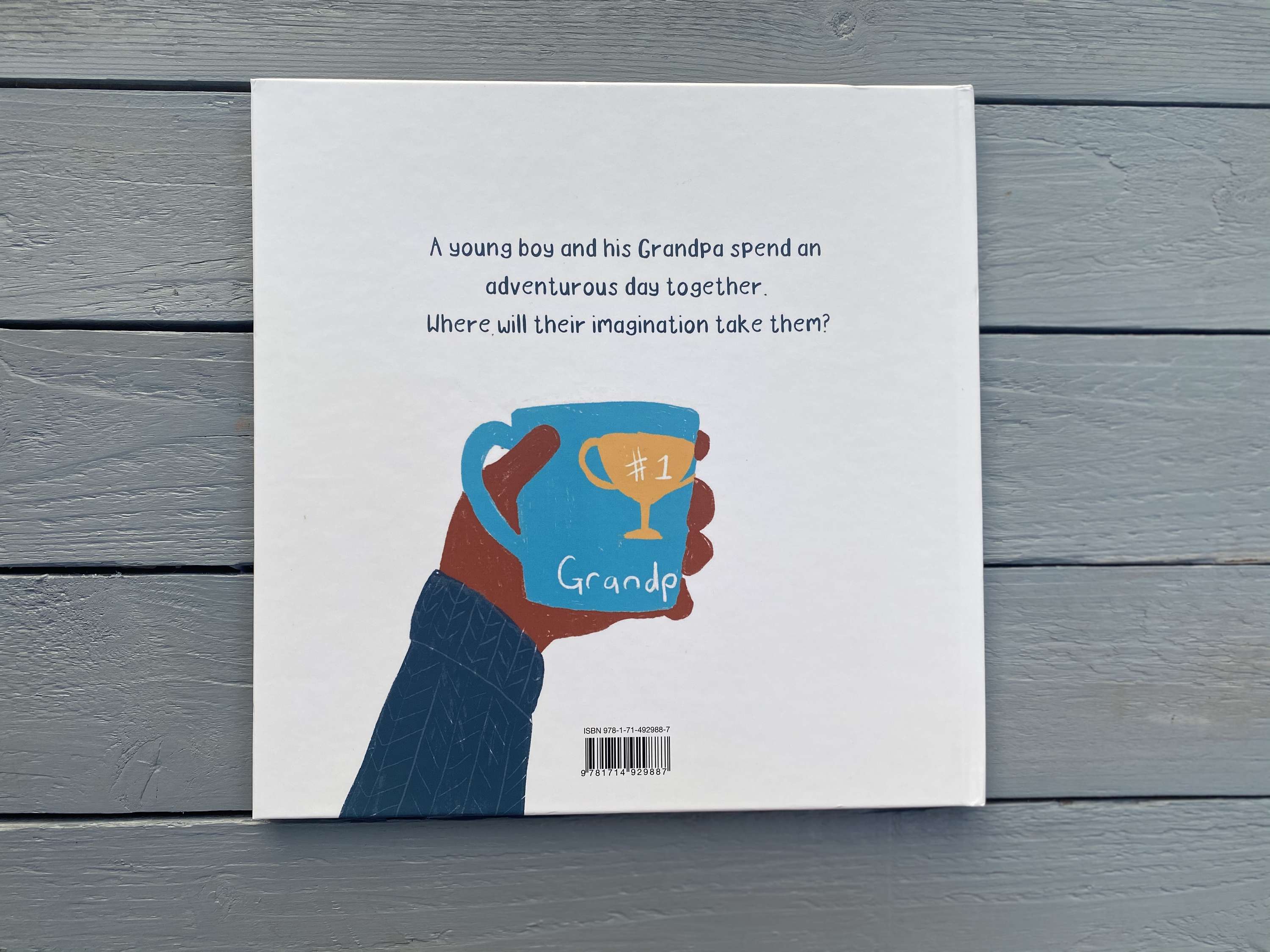 Grandpa and me by Laura Sadler