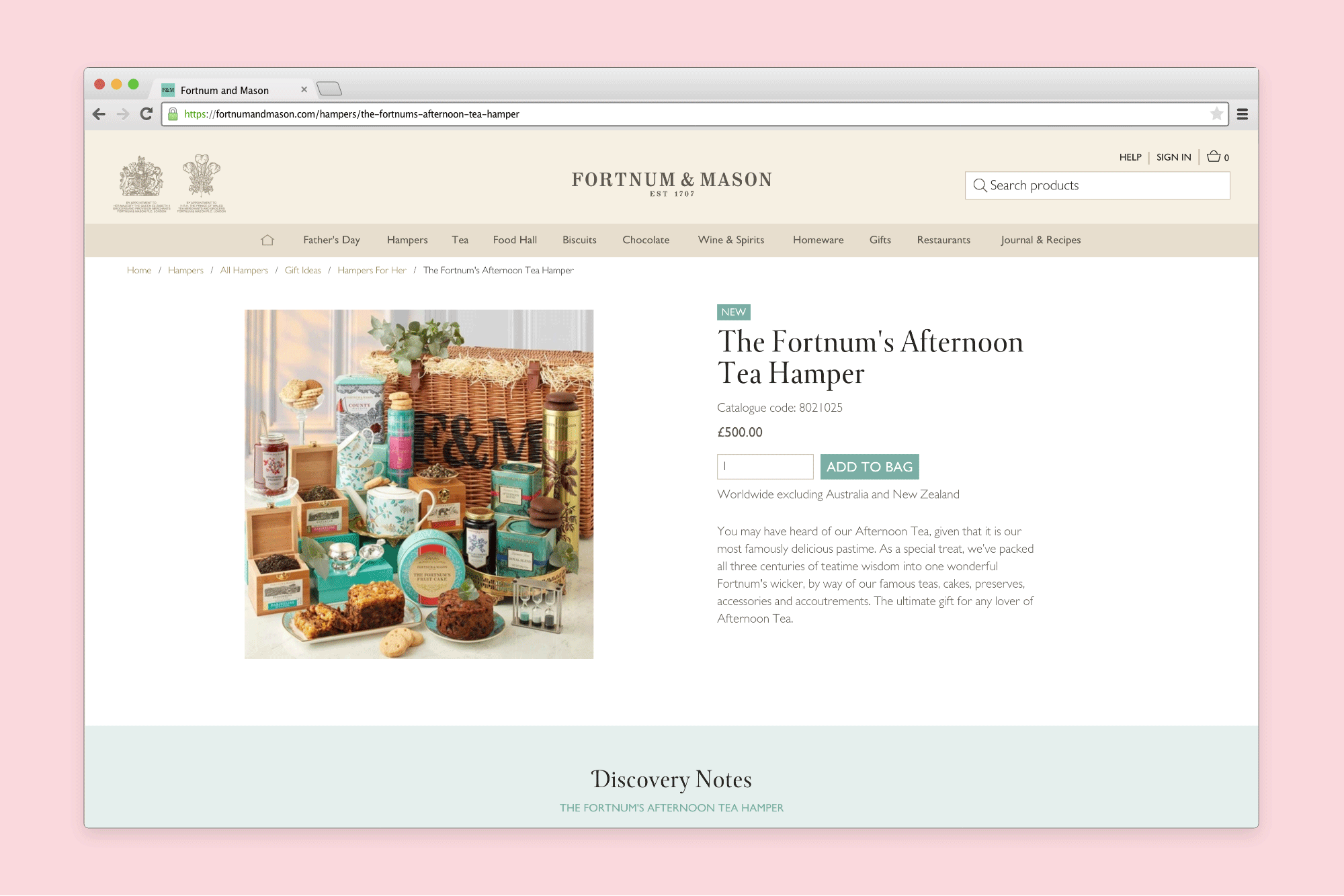 Fortnum and Mason by Elif Gurbuz