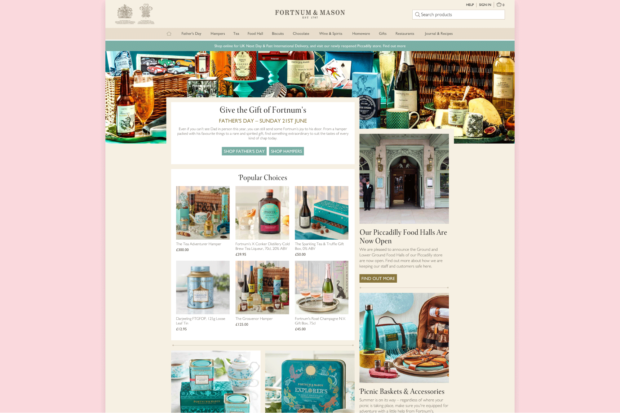 Fortnum and Mason by Elif Gurbuz