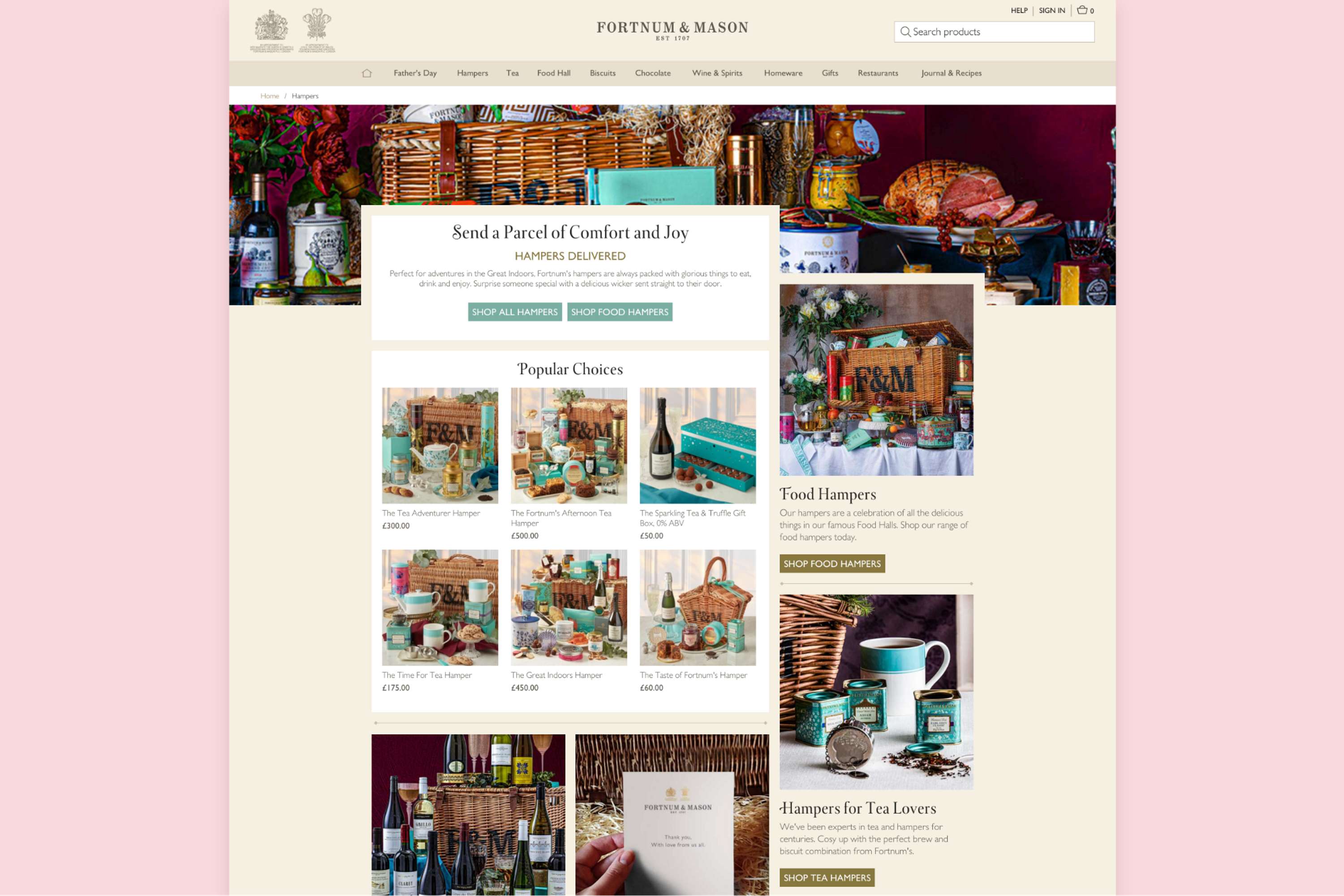 Fortnum and Mason by Elif Gurbuz