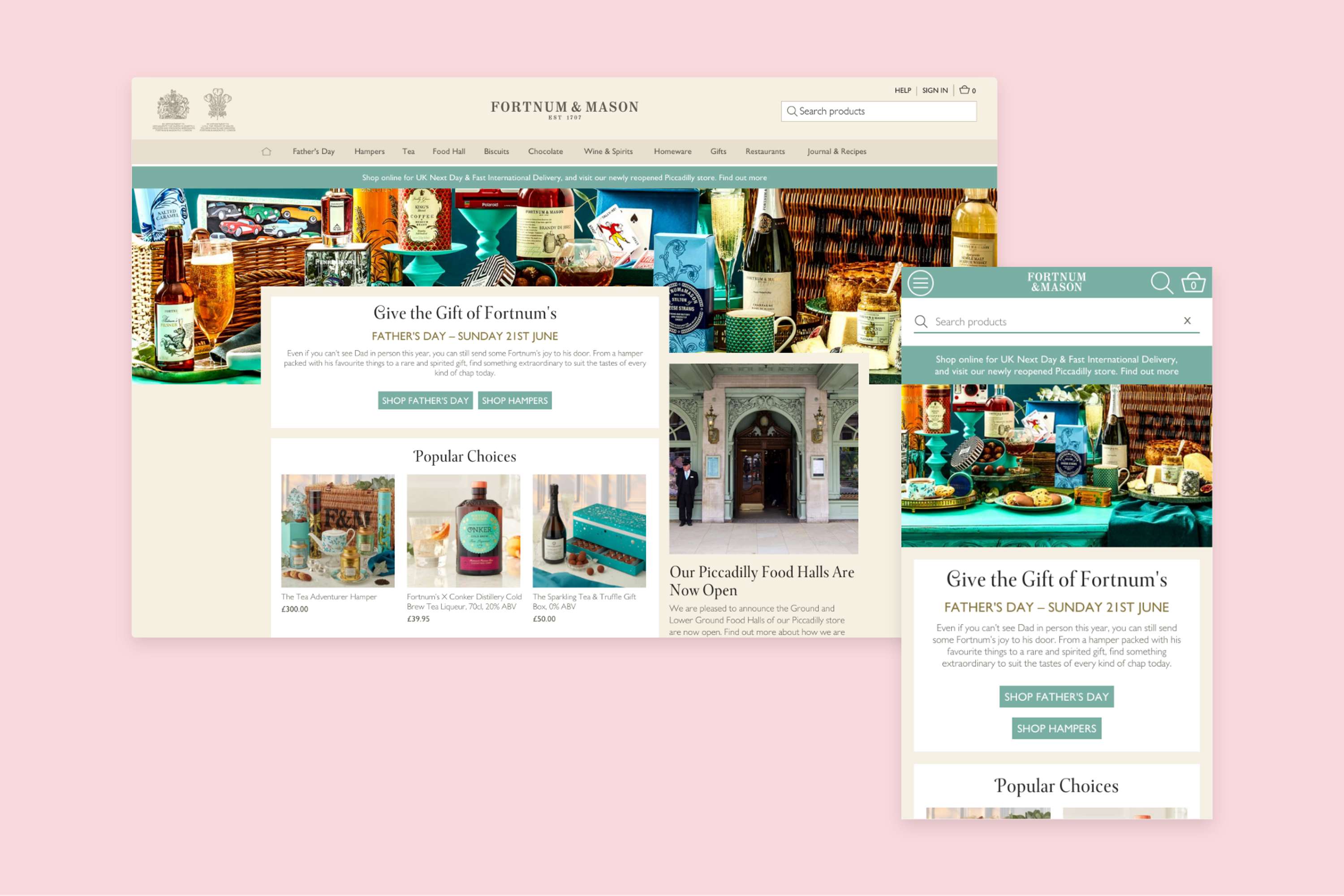 Fortnum and Mason by Elif Gurbuz