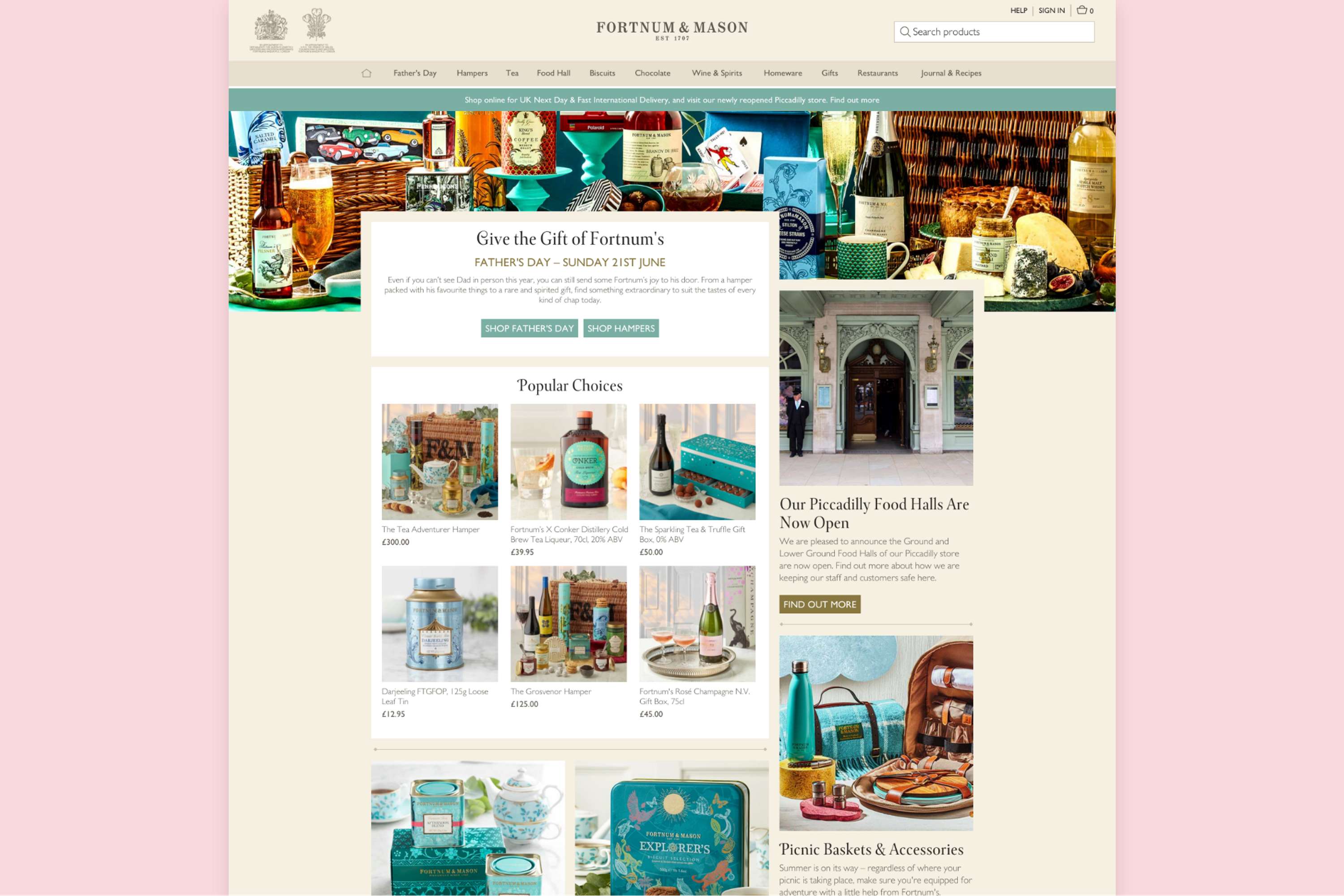 Fortnum and Mason by Elif Gurbuz