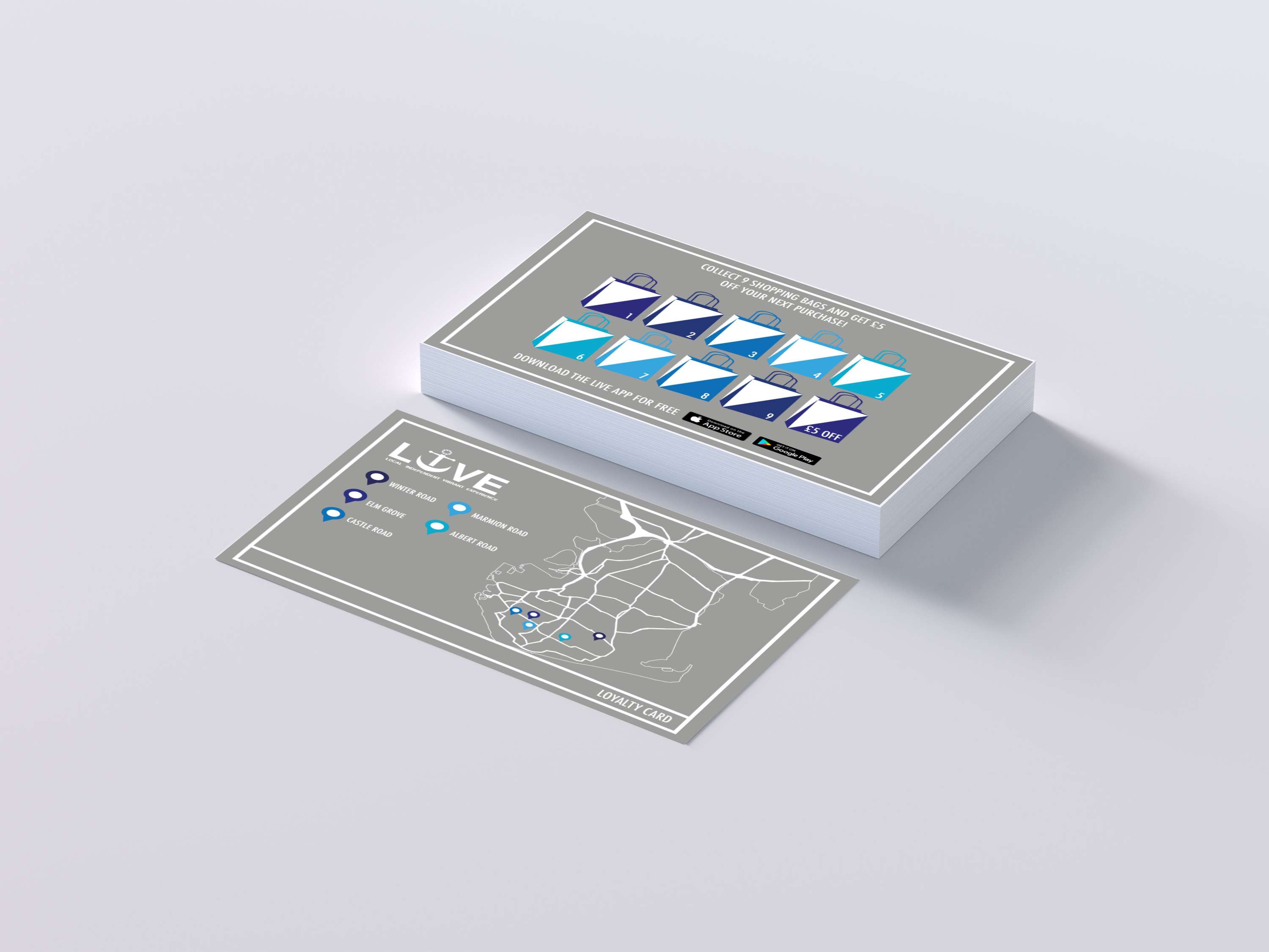 App Design: LIVE by Bryony Rogers