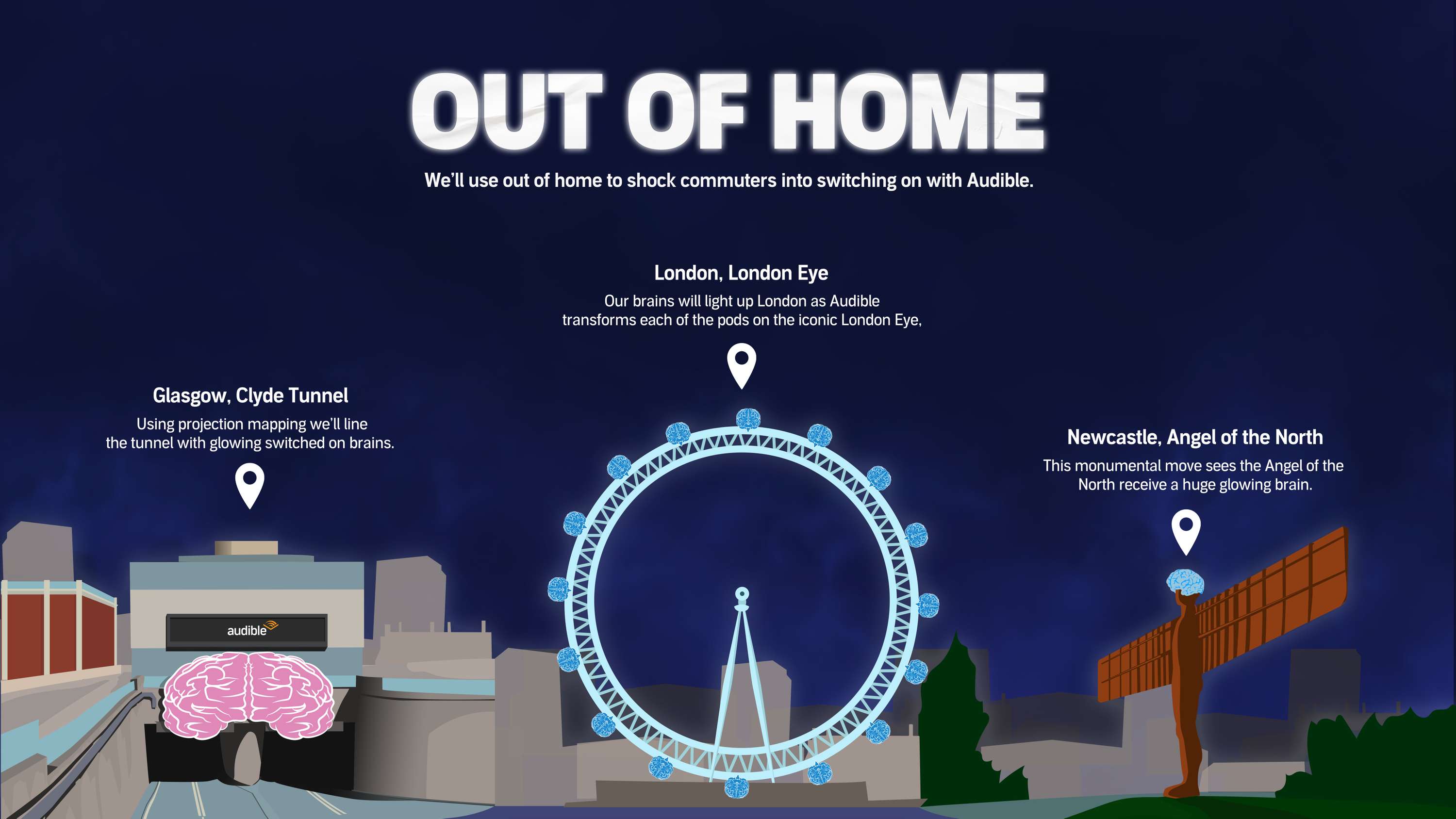 D&AD 2020 - Audible - Switch On by Brodie Childs