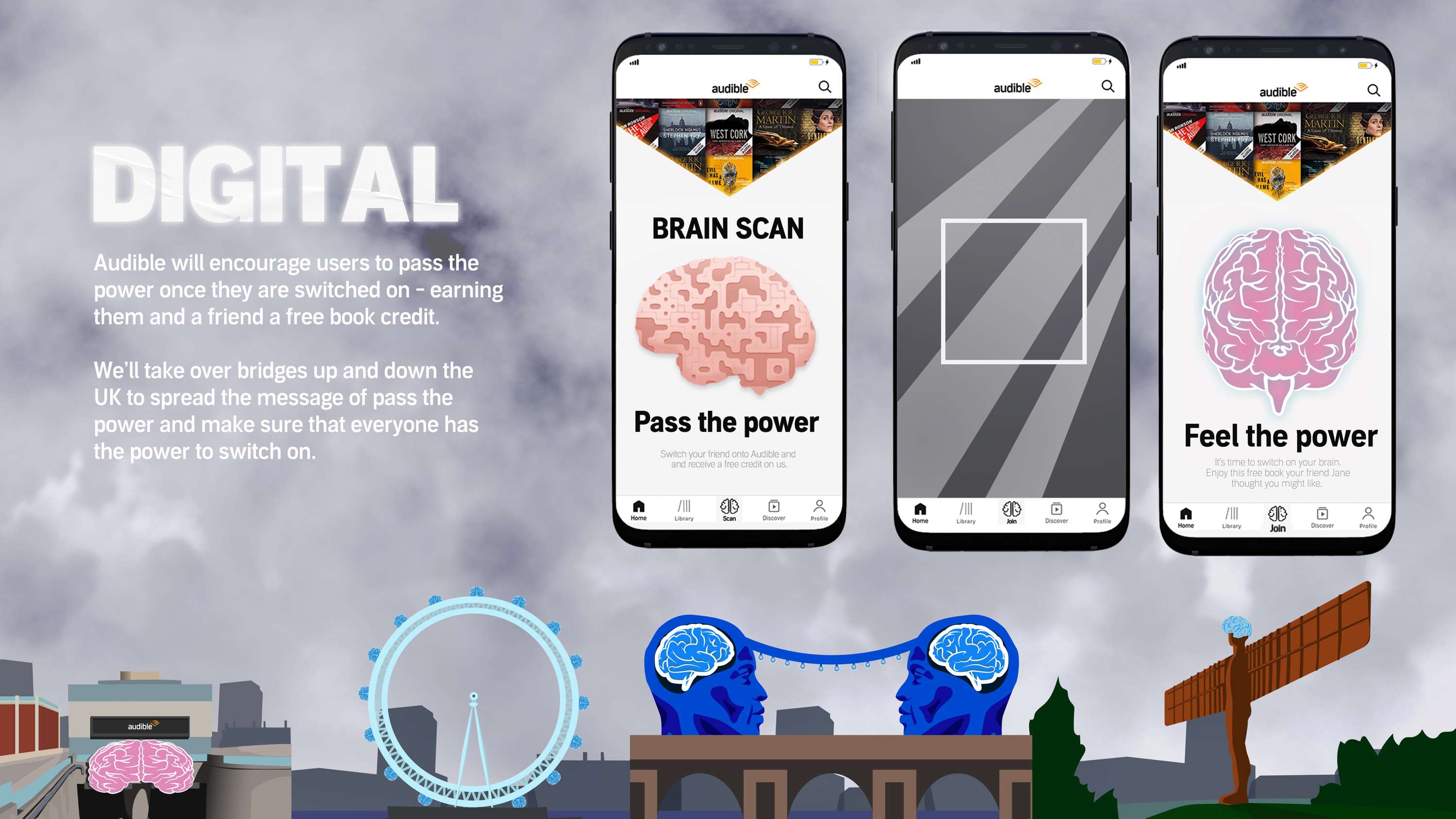 D&AD 2020 - Audible - Switch On by Brodie Childs