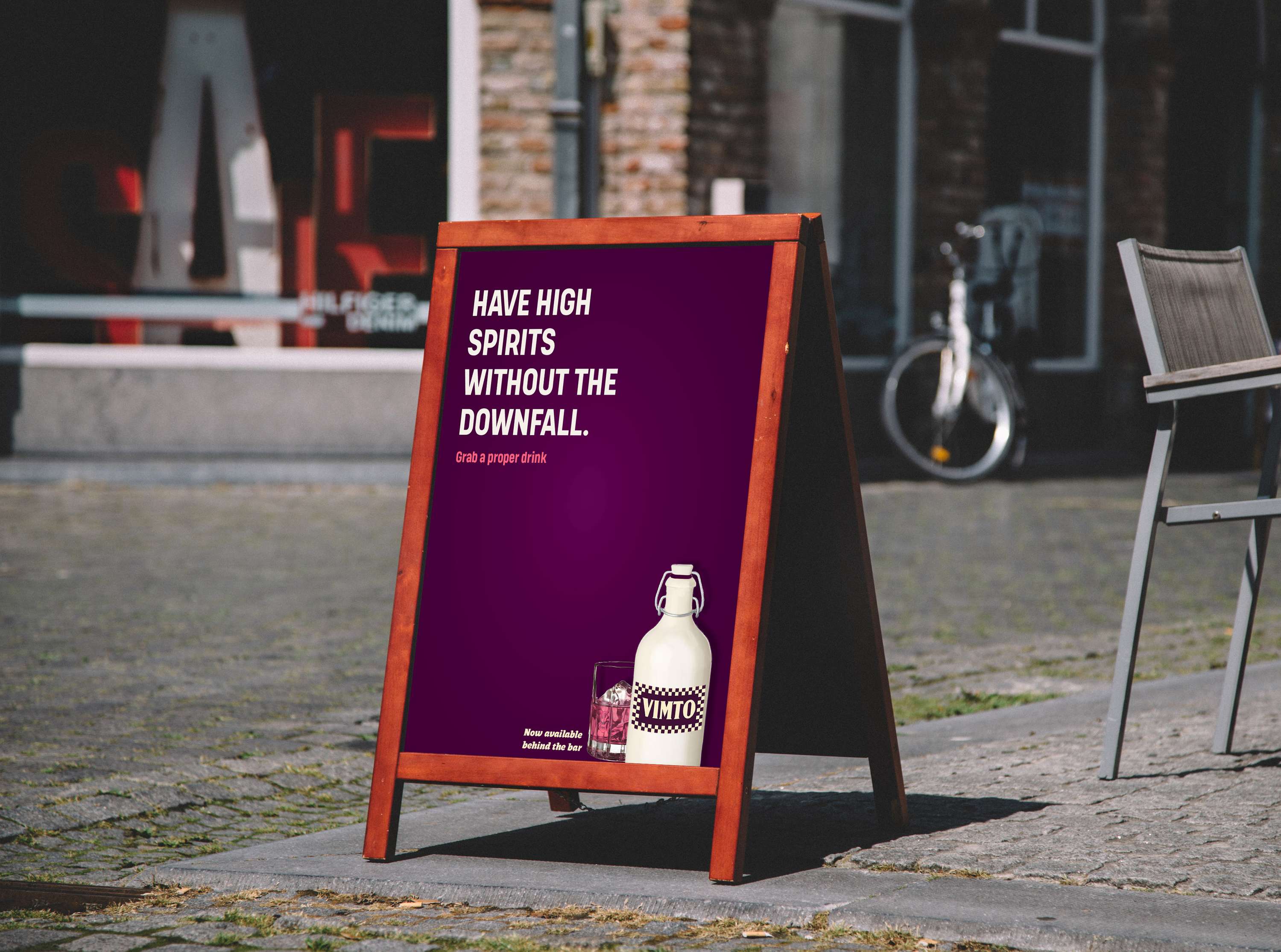 Vimto Grab A Proper Drink by Annabel Dowd