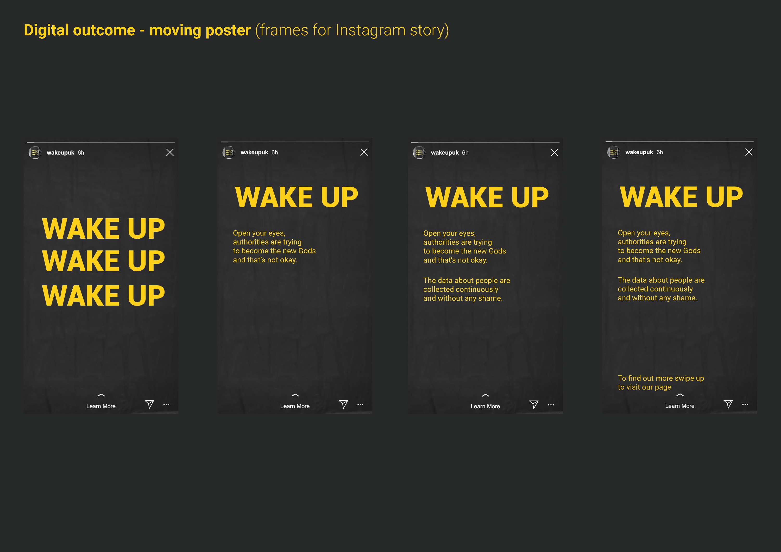 D&AD: Google & HMCT - WAKE UP by Undine Liva