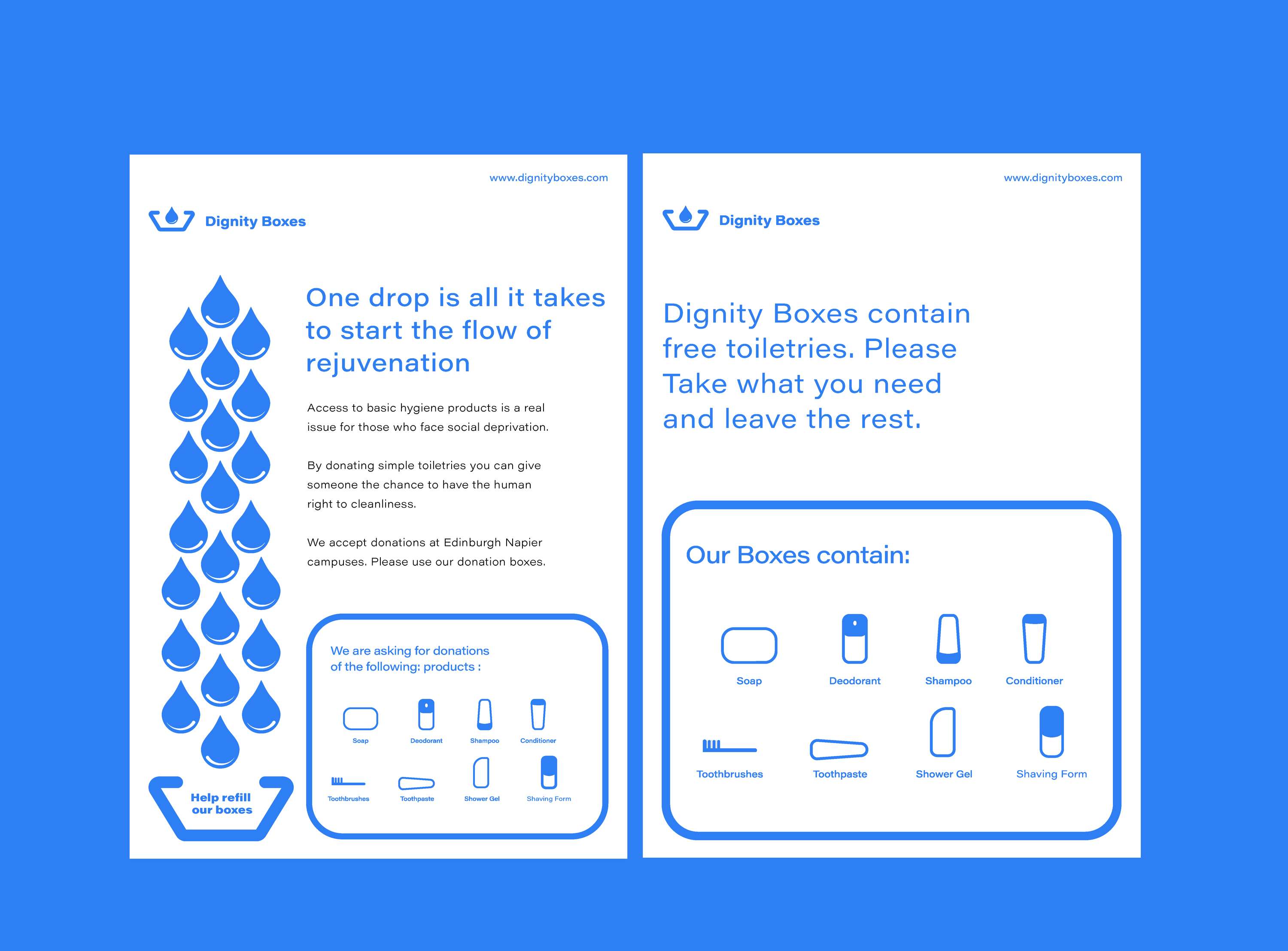 Dignity Boxes by Kyle Taylor