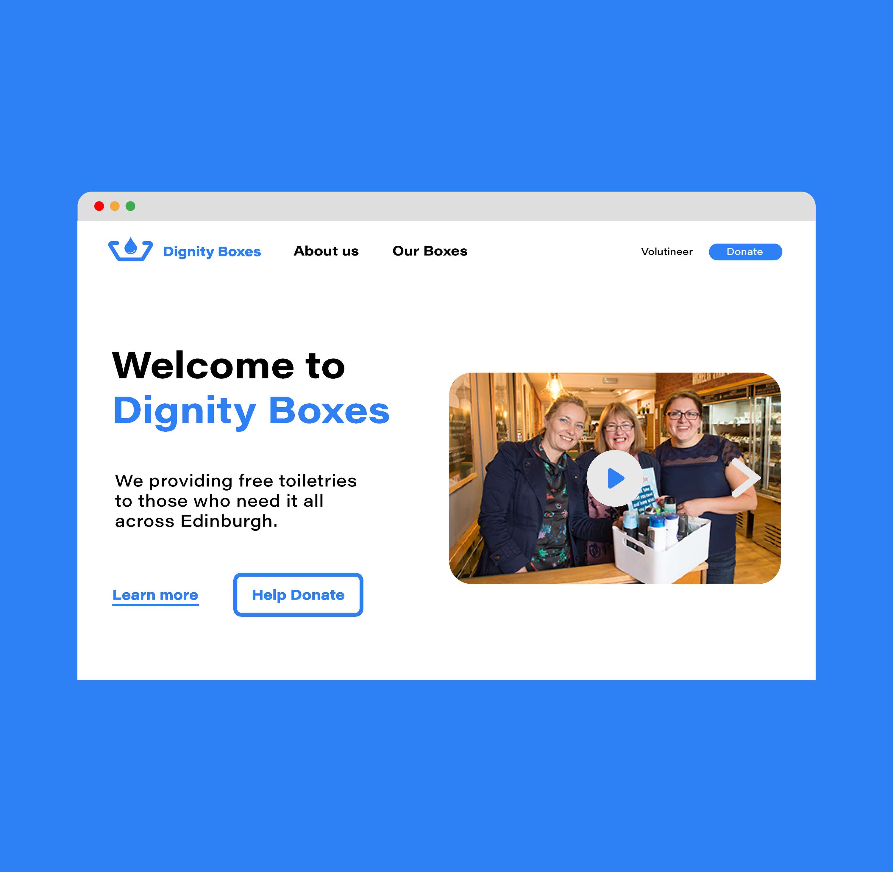 Dignity Boxes by Kyle Taylor