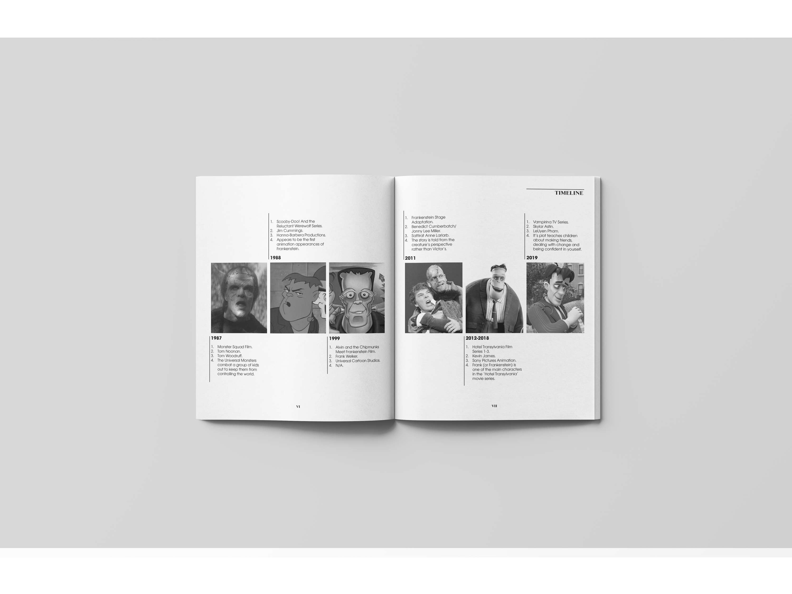 The Many Faces Of Frankenstein by Rosie Hobbs