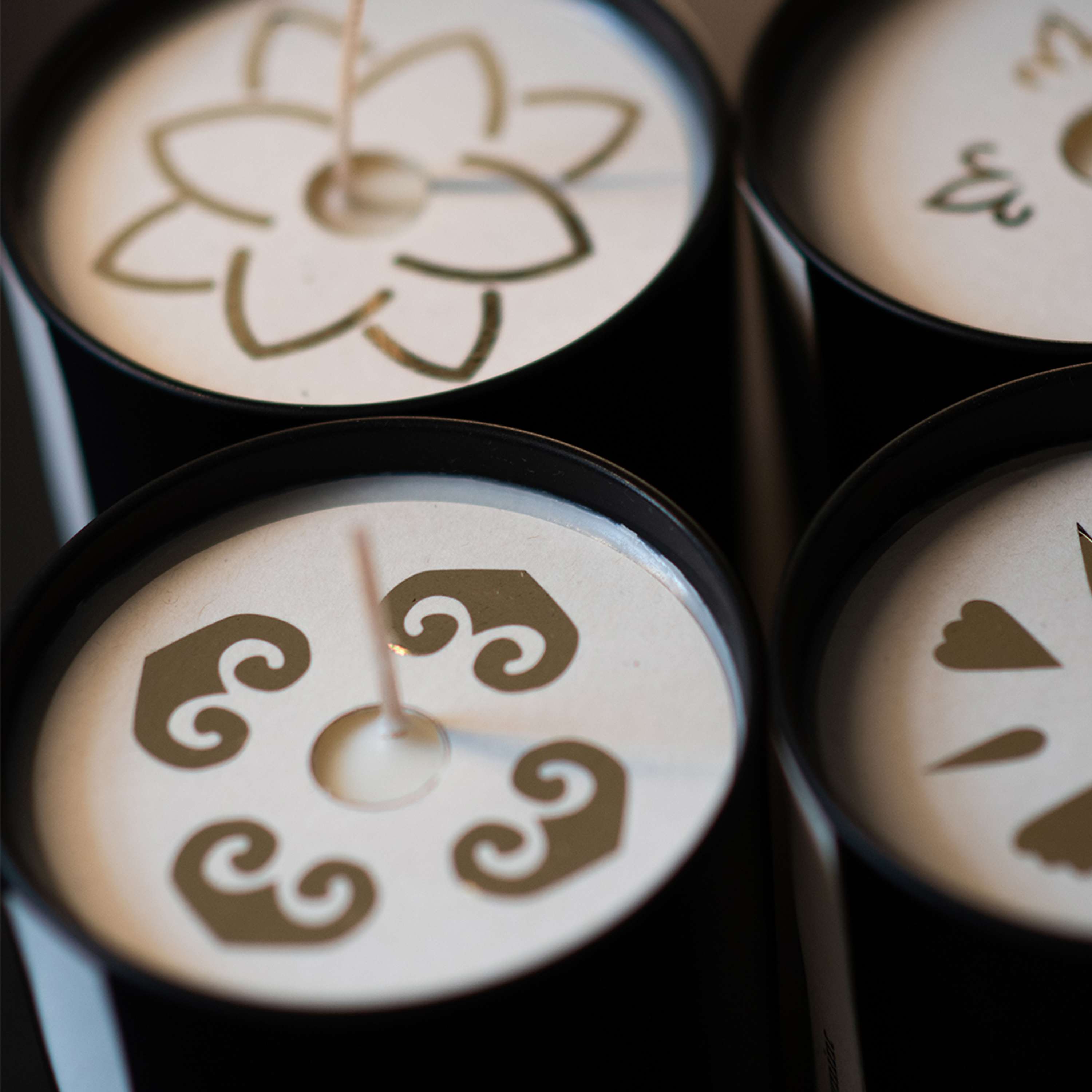 Oliver Bonas x Fedrigoni Candle Packaging by Catherine West