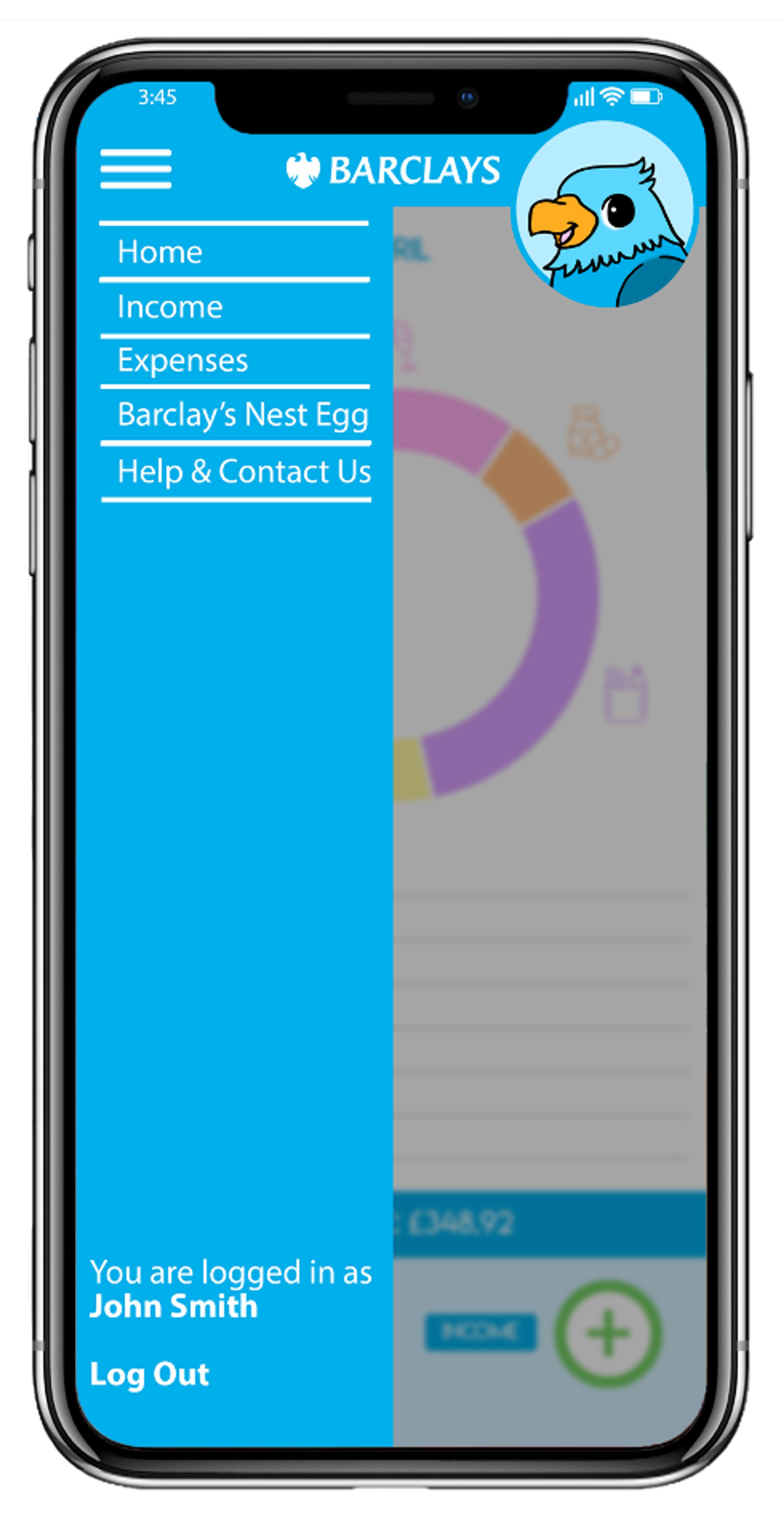 Barclays App by Hannah Woolgar