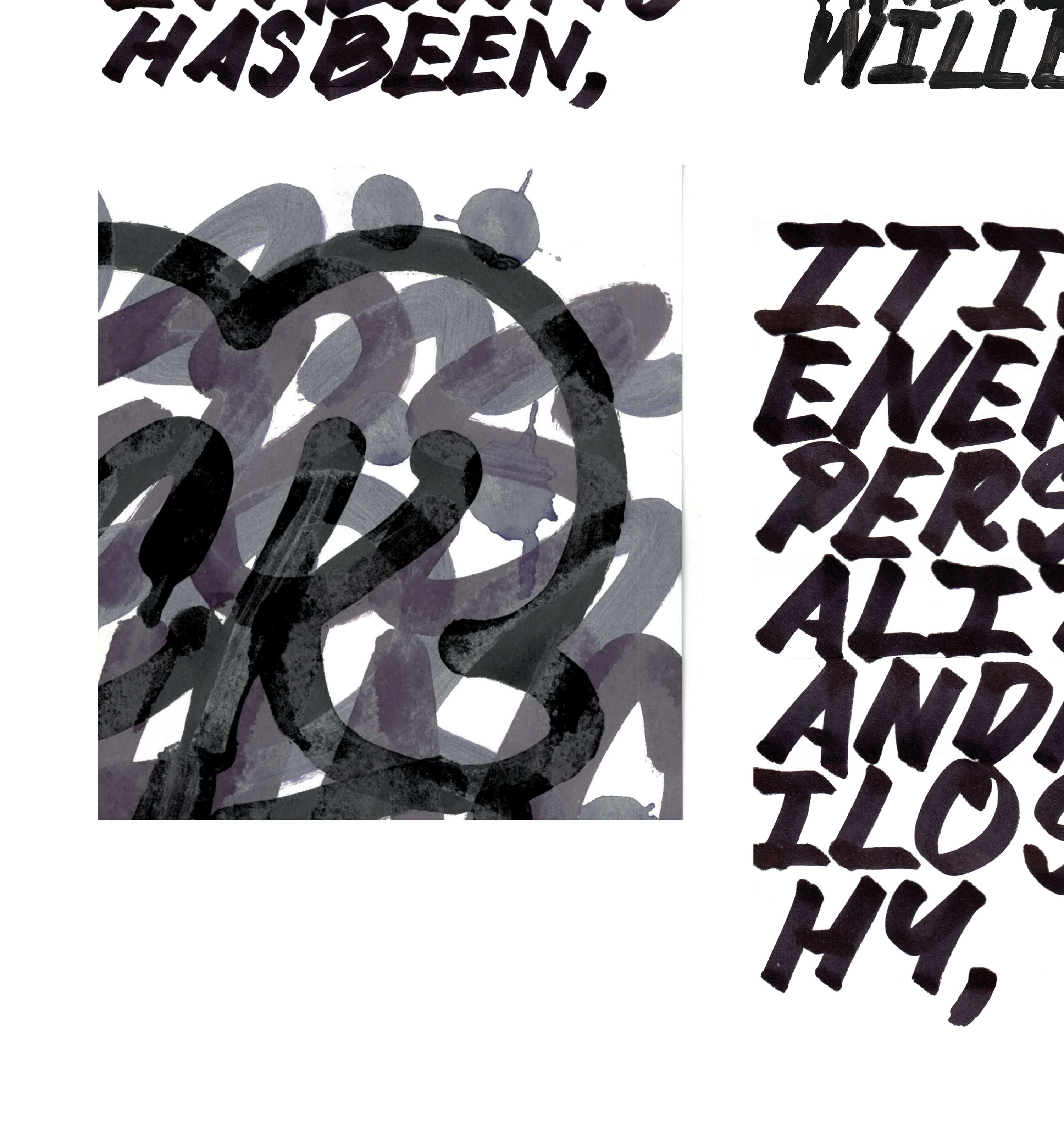 Sign Writing by Matt Van Noordt