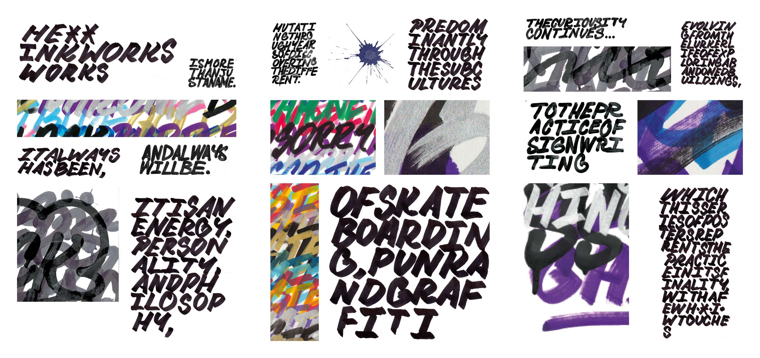 Sign Writing by Matt Van Noordt
