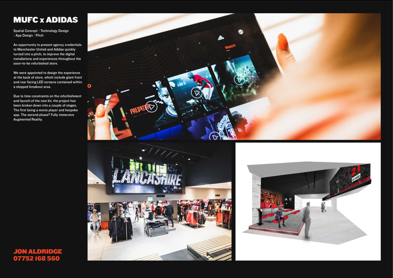 MUFC x Adidas Instore Experience by Jon Aldridge