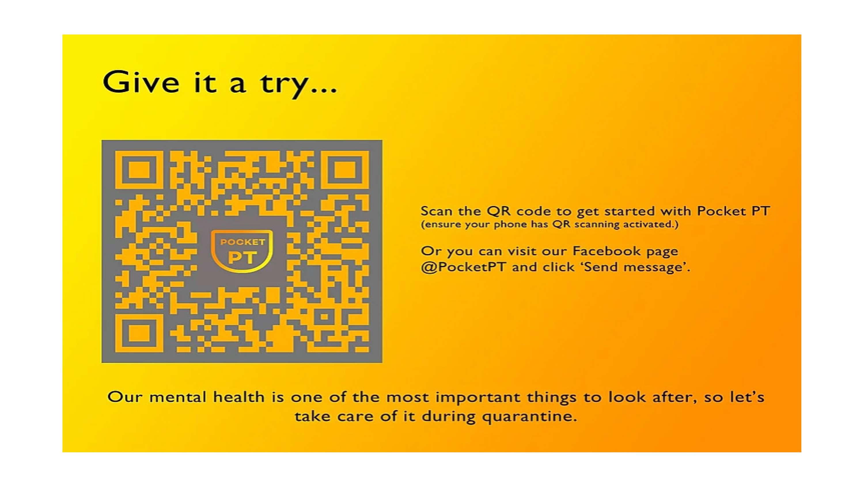 Pocket PT - My own chatbot by Jacob Pritchard