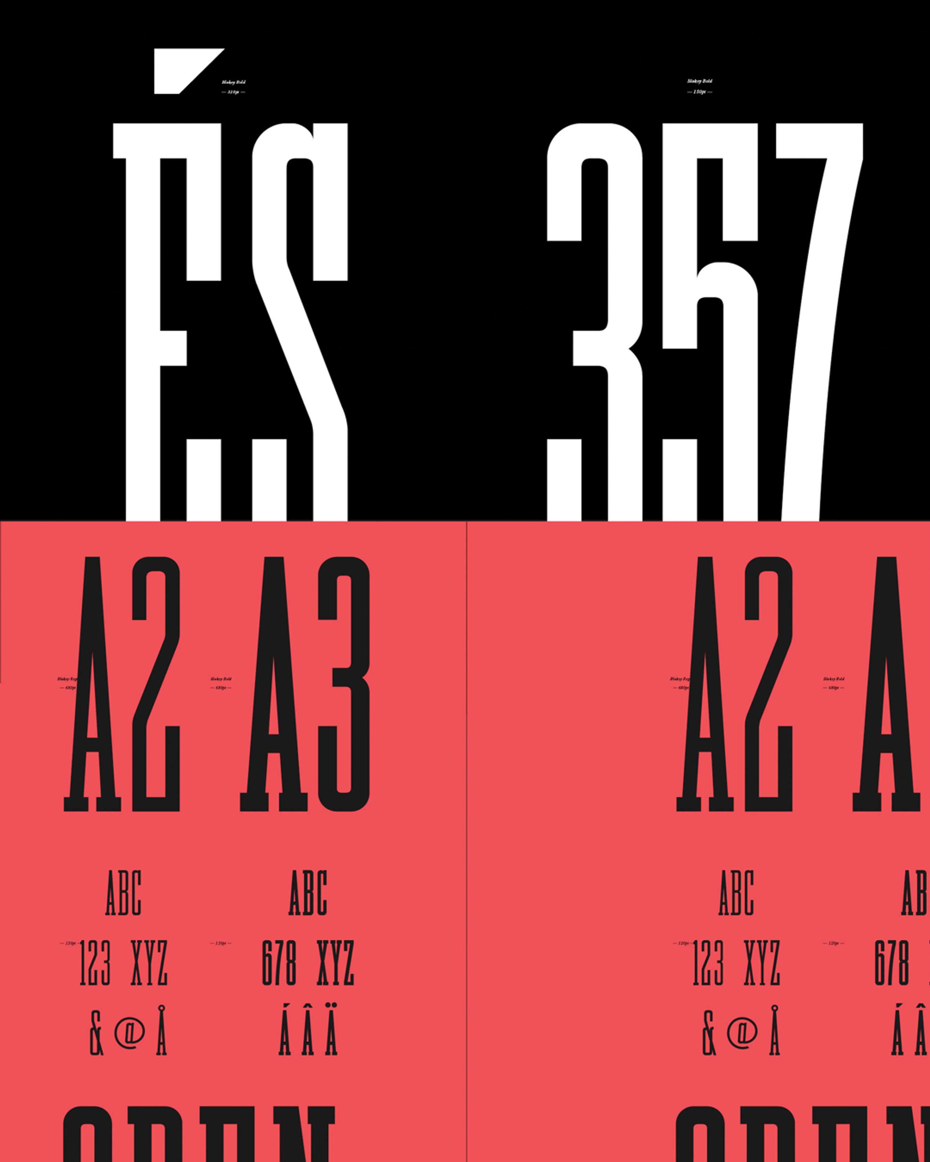 Typefaces raising money for The Bail Project. by Matt Willey