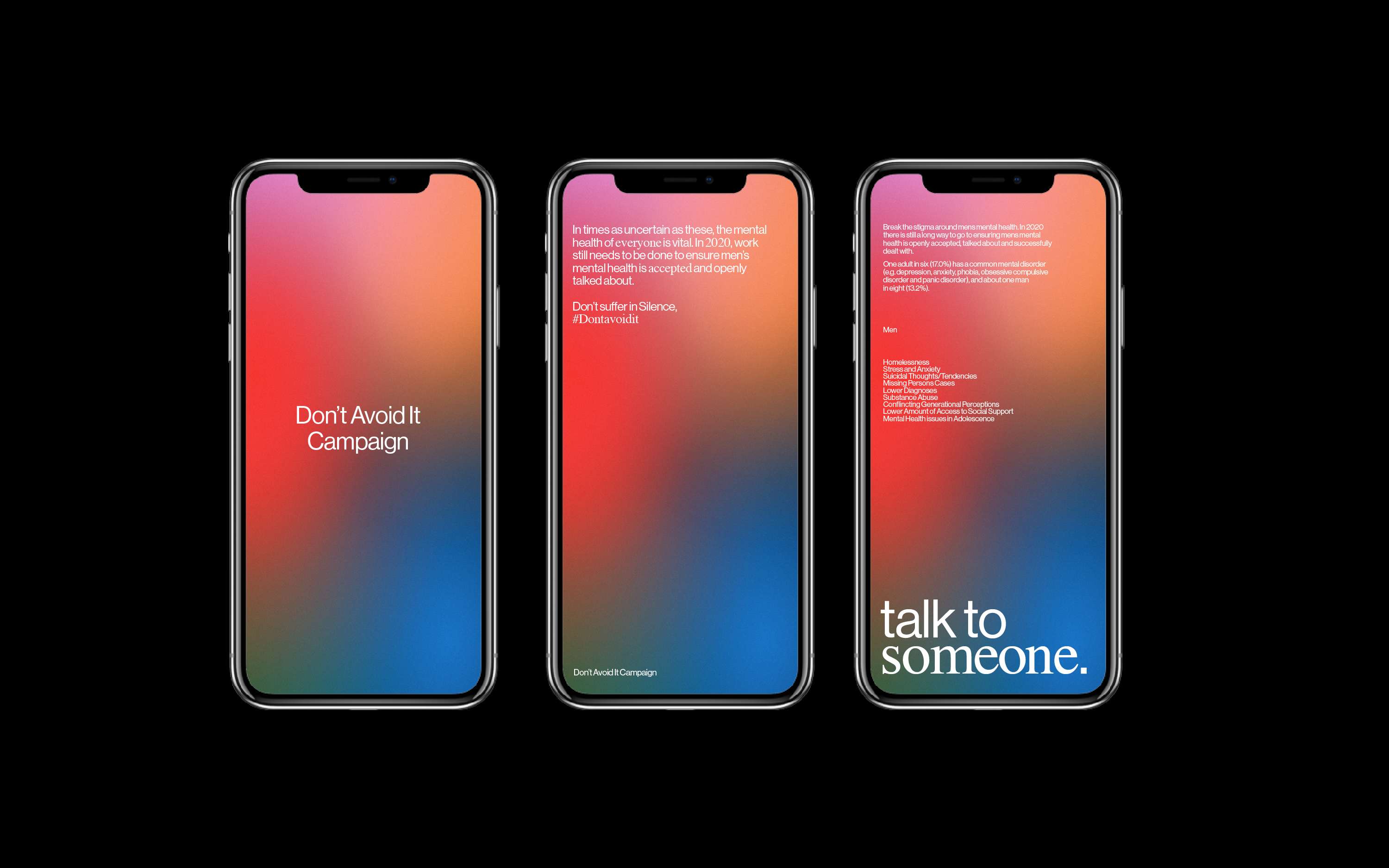 Don't Avoid it Campaign by Aaron Atkinson