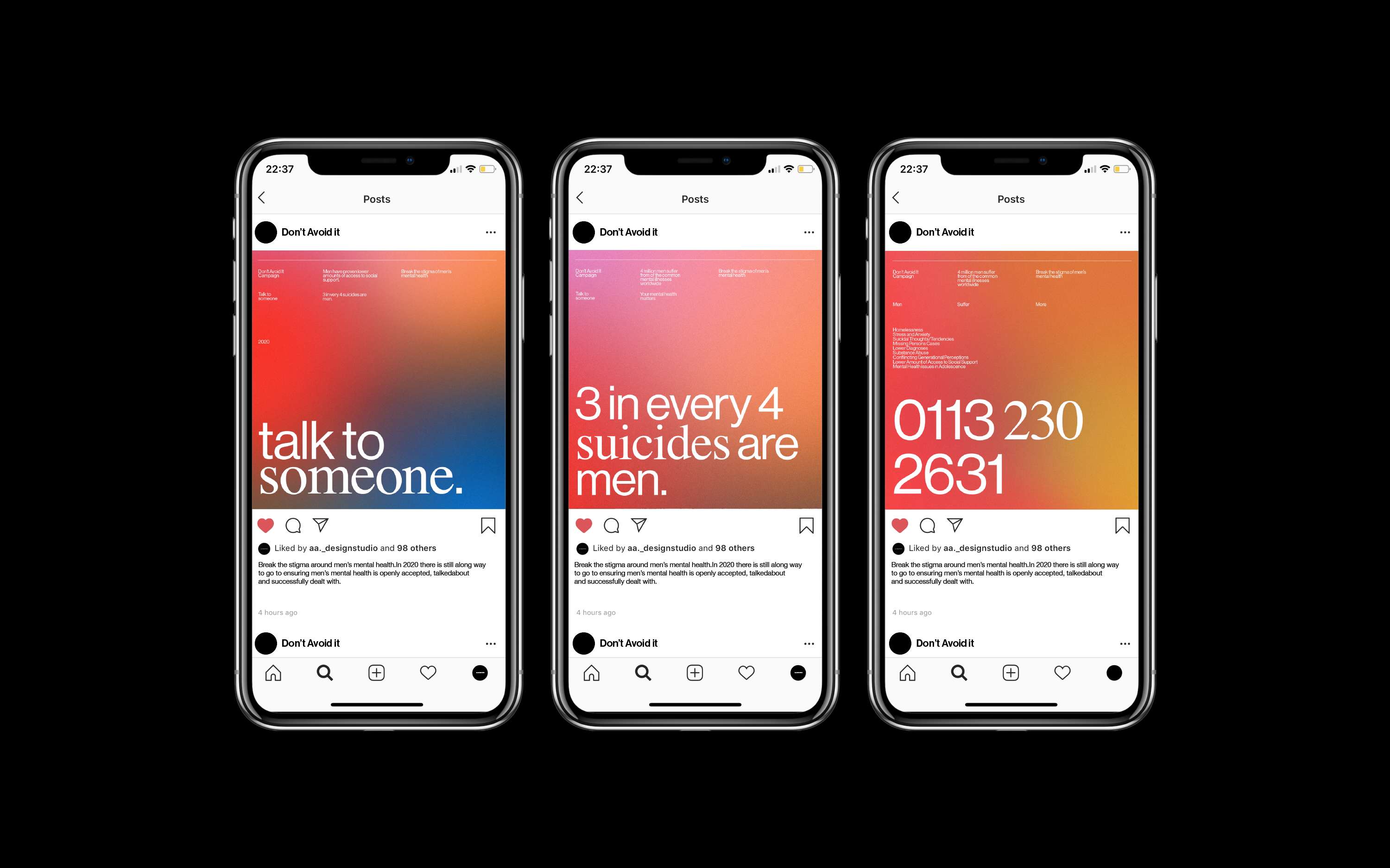 Don't Avoid it Campaign by Aaron Atkinson