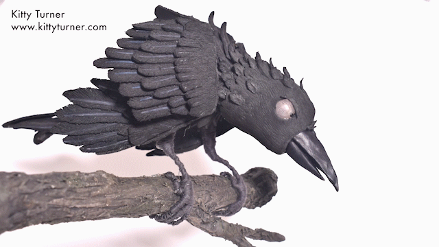 Crow Model | Kitty Turner by Kitty Turner
