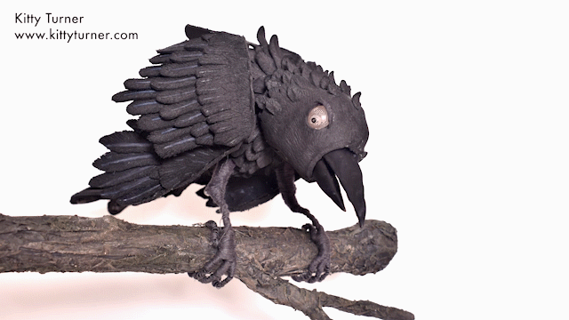 Crow Model | Kitty Turner by Kitty Turner