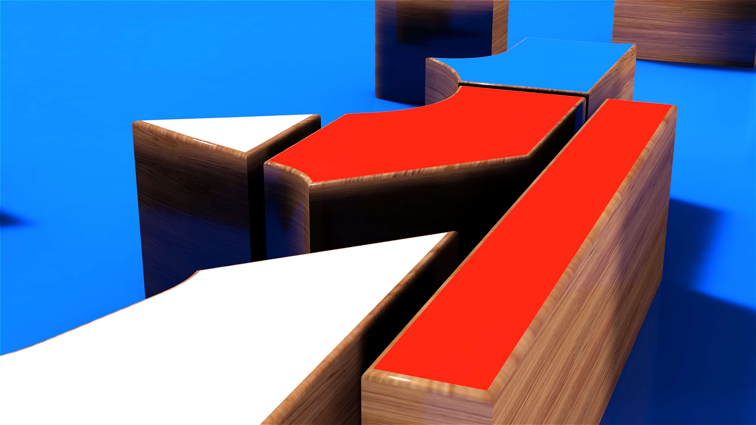 'Puzzle Play!' - ITV Creates Motion Design Ident by Lewis Webster